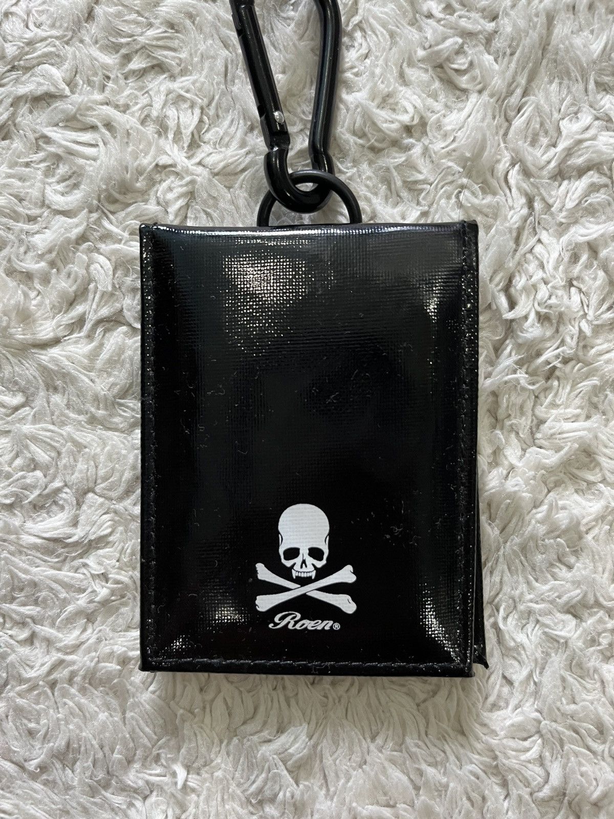 Roen roen id card holder with carabiner Size ONE SIZE - 3 Thumbnail