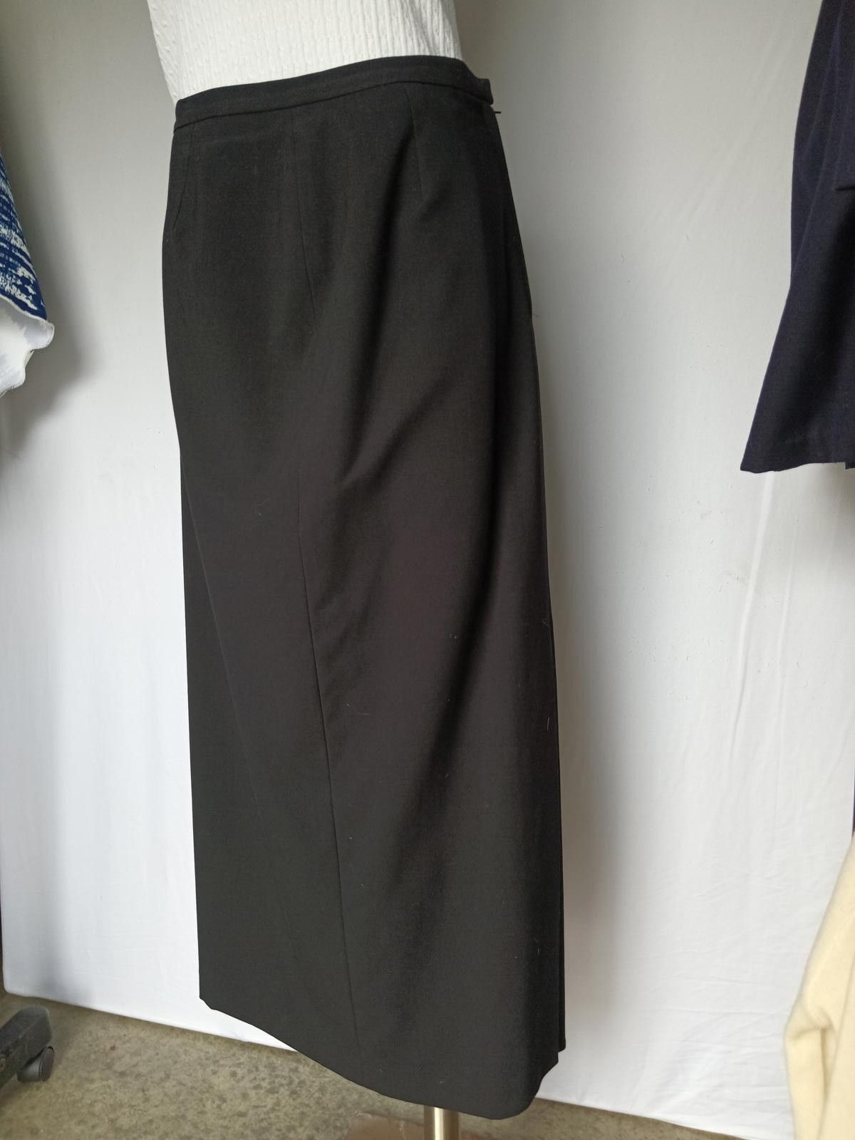 Designer Elegant Black Maxi Skirt by Universal Thread Size 32" / US 10 / IT 46 - 2 Thumbnail