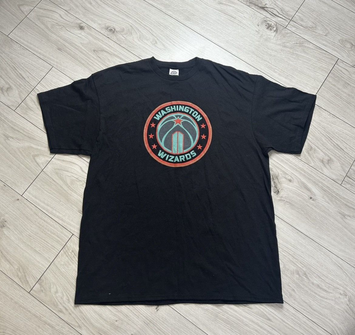 Vintage Vintage Washington Wizards NBA Tee Black Size XL Size US XL / EU 56 / 4 - 1 Thumbnail