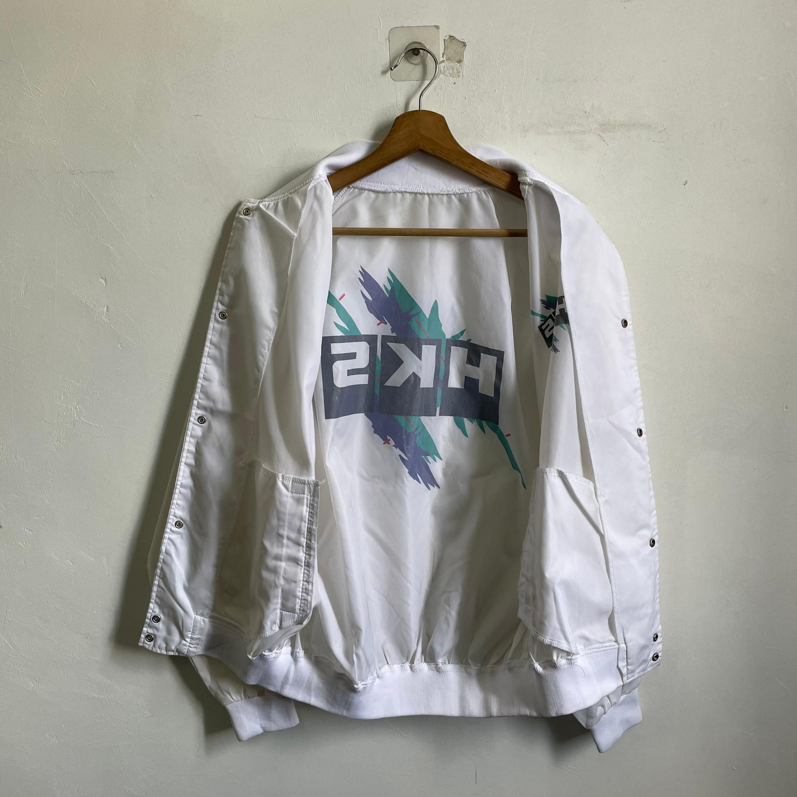 Japanese Brand × Vintage HKS Spill Oil Vintage Jacket Size US L / EU 52-54 / 3 - 5 Thumbnail