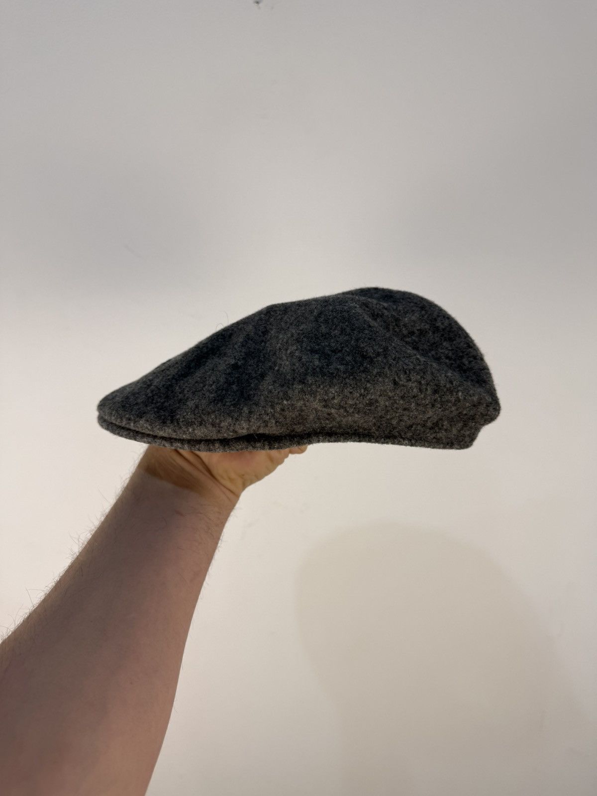 Kangol Kangol Wool Beret Grey Vintage Classic Cap Made in England Size ONE SIZE - 3 Thumbnail