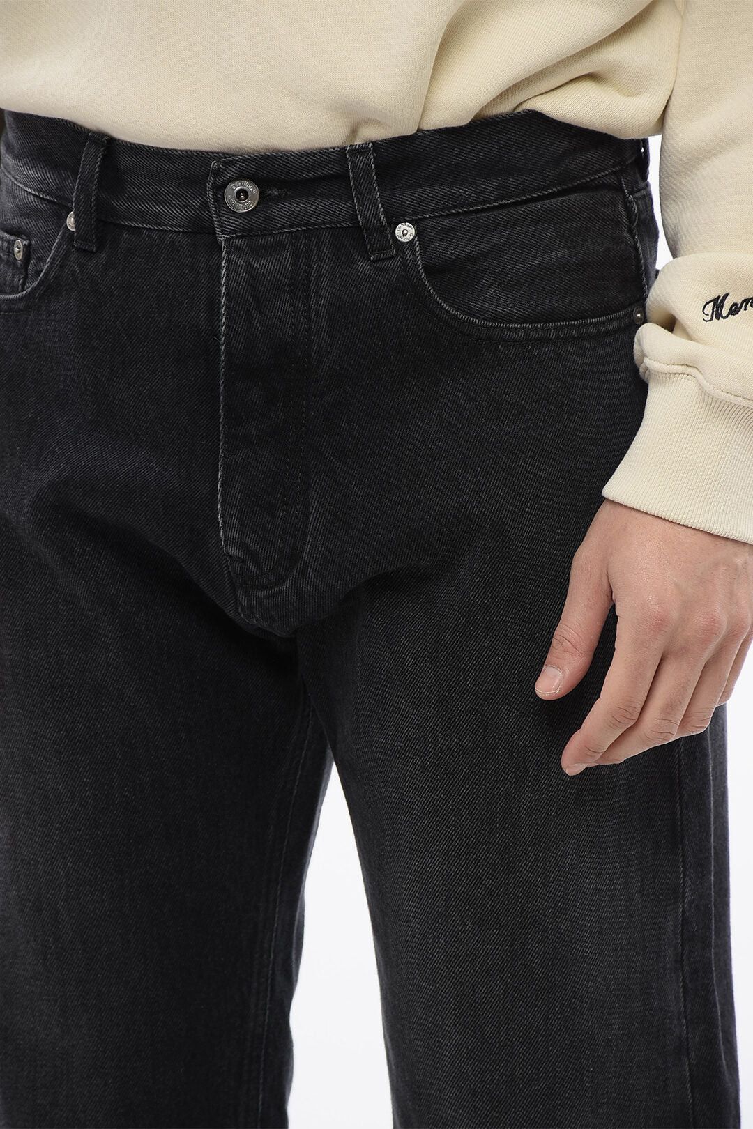 Off-White og1mm0426 Straight-Fit Jeans in Grey Size US 31 - 3 Thumbnail