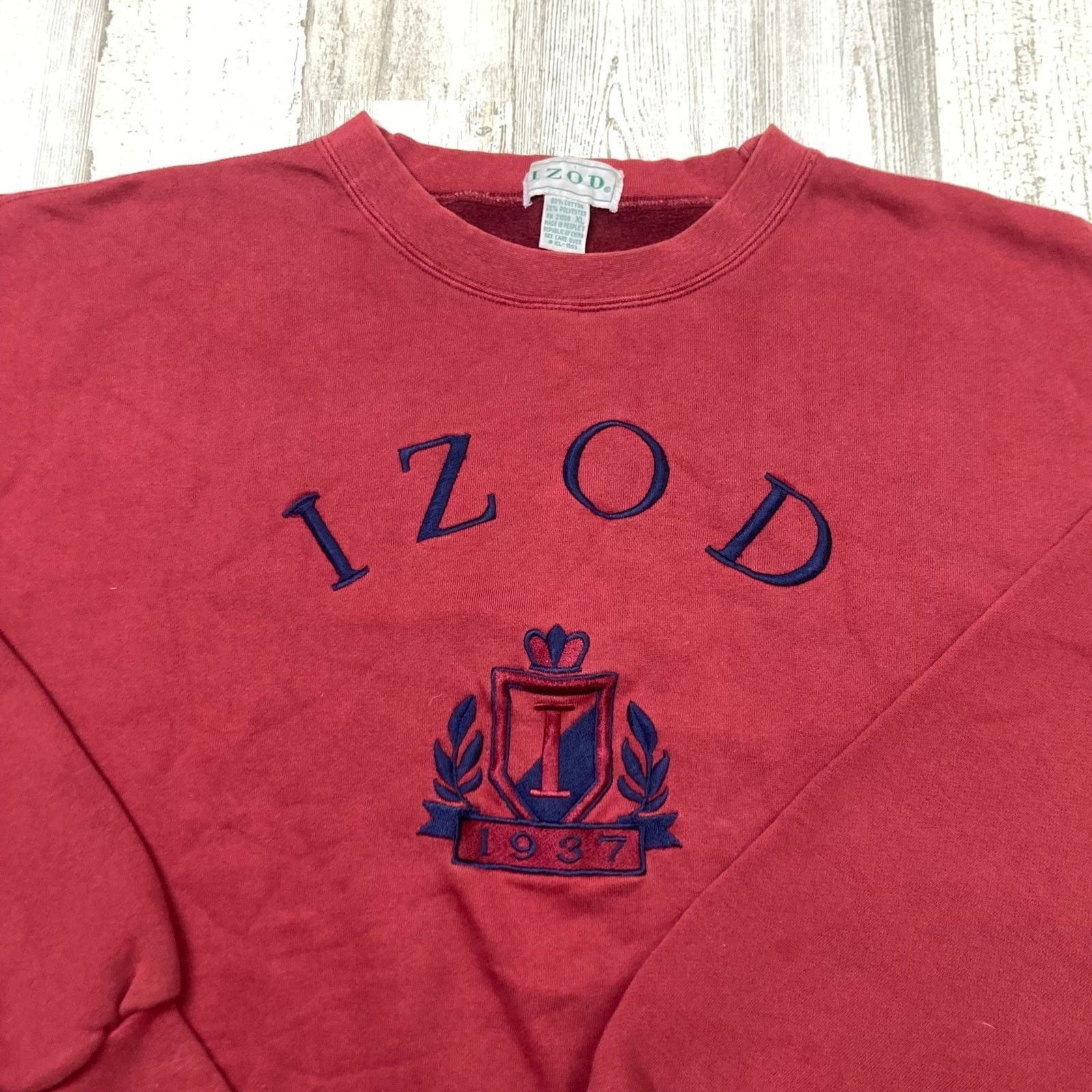 Izod × Vintage Vintage IZOD Crewneck Size US XL / EU 56 / 4 - 2 Thumbnail