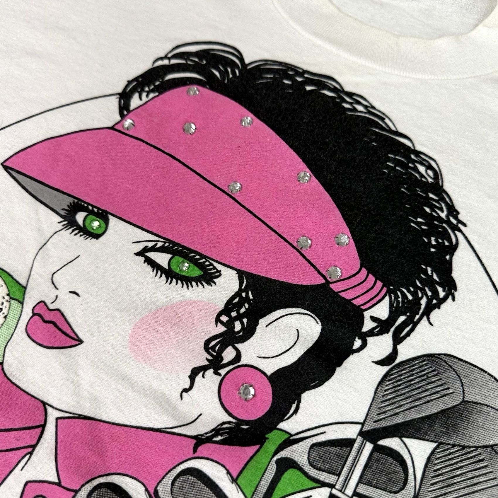 Joseph VINTAGE Joseph Carol T Shirt Adult XL White 90s Face It Golf Art Mens Rare Vtg Size US XL / EU 56 / 4 - 3 Thumbnail