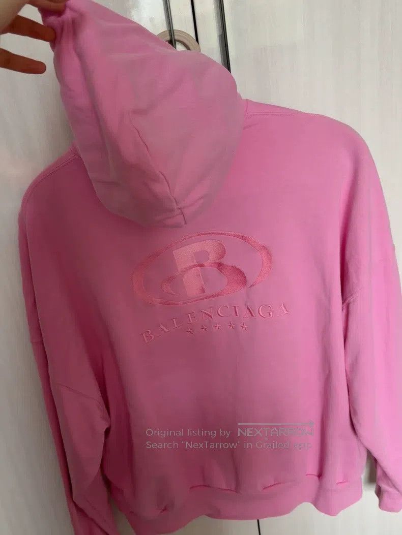 Balenciaga Balenciaga Pink Sweatshirt Size US S / EU 44-46 / 1 - 6 Thumbnail