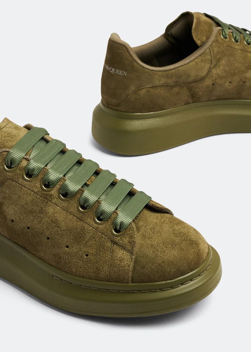 Alexander McQueen o1w1db10725 Oversized Sneaker in Green Size US 10 / EU 43 - 2 Thumbnail