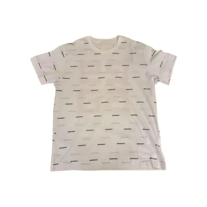 Givenchy Givenchy SS25 Lettered Short Sleeve T-Shirt Size US M / EU 48-50 / 2 - 1 Thumbnail