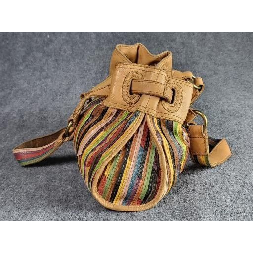 Lucky Brand Lucky Brand Sunshine Daydream Hobo Shoulder Bag Cognac Leath Size ONE SIZE - 2 Thumbnail