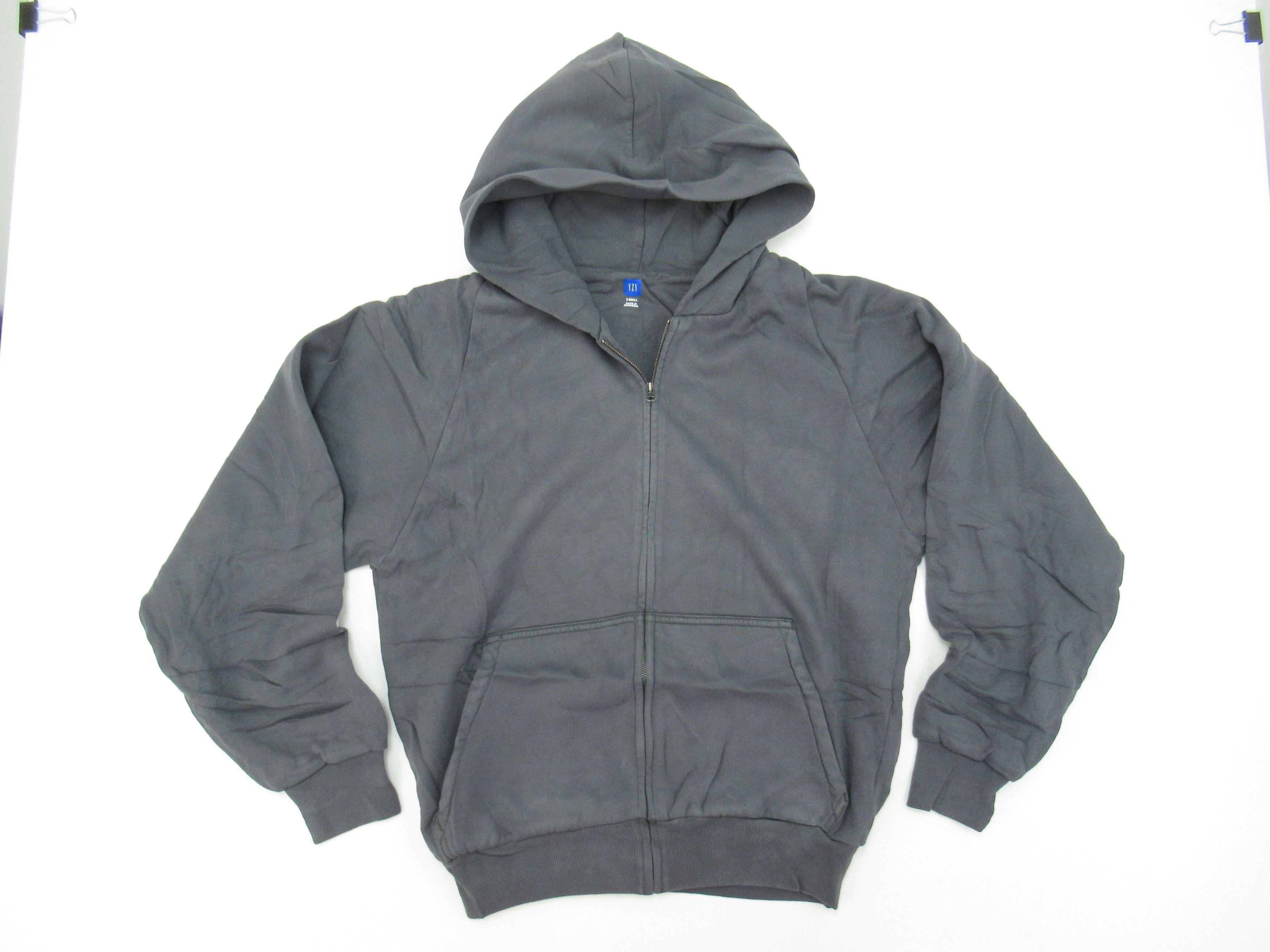 Gap Yeezy Gap Hoodie Mens Size XS Zip Dark Gray Thick Ply | Grailed