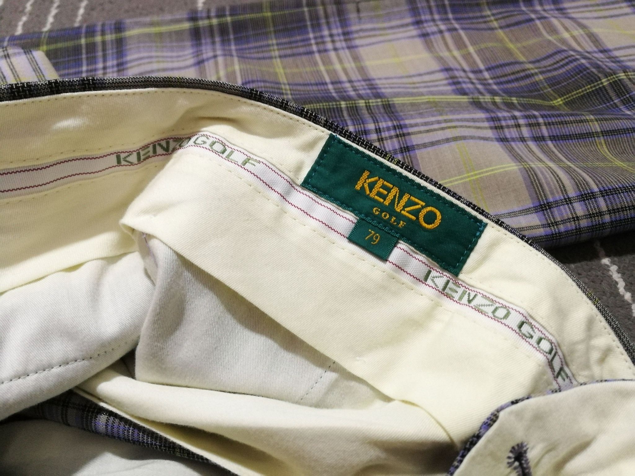 Kenzo × Vintage KENZO GOLF pant designer w31 1849 Size US 30 / EU 46 - 5 Thumbnail