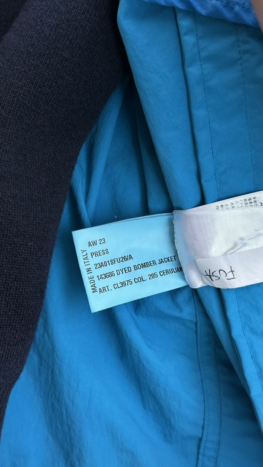 Salvatore Ferragamo Ferragamo Blue Lightweight Jacket Salvatore Ferragamo Size US M / EU 48-50 / 2 - 10 Thumbnail