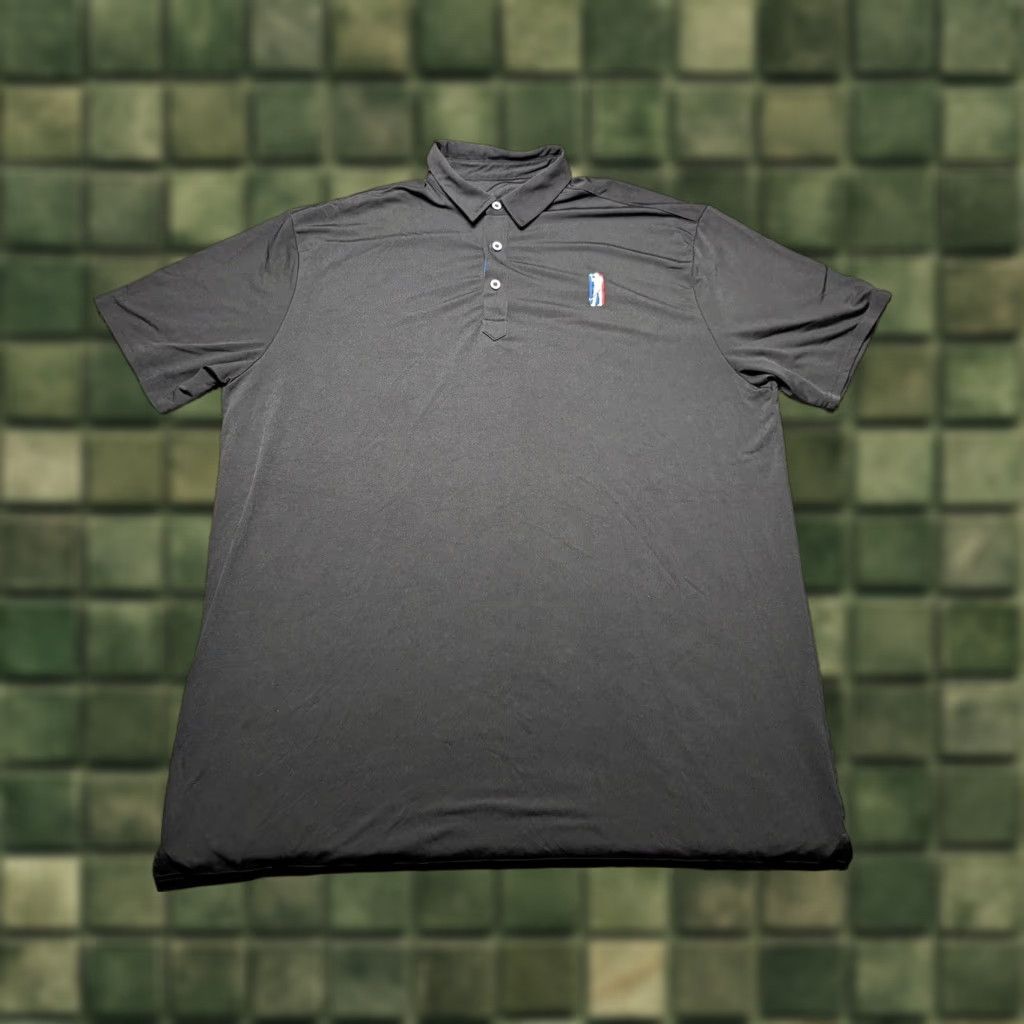 Vintage USAG Polo Mens 3XL Black U Suck At Golf Stretch Performance Shirt Size US XXL / EU 58 / 5 - 1 Thumbnail