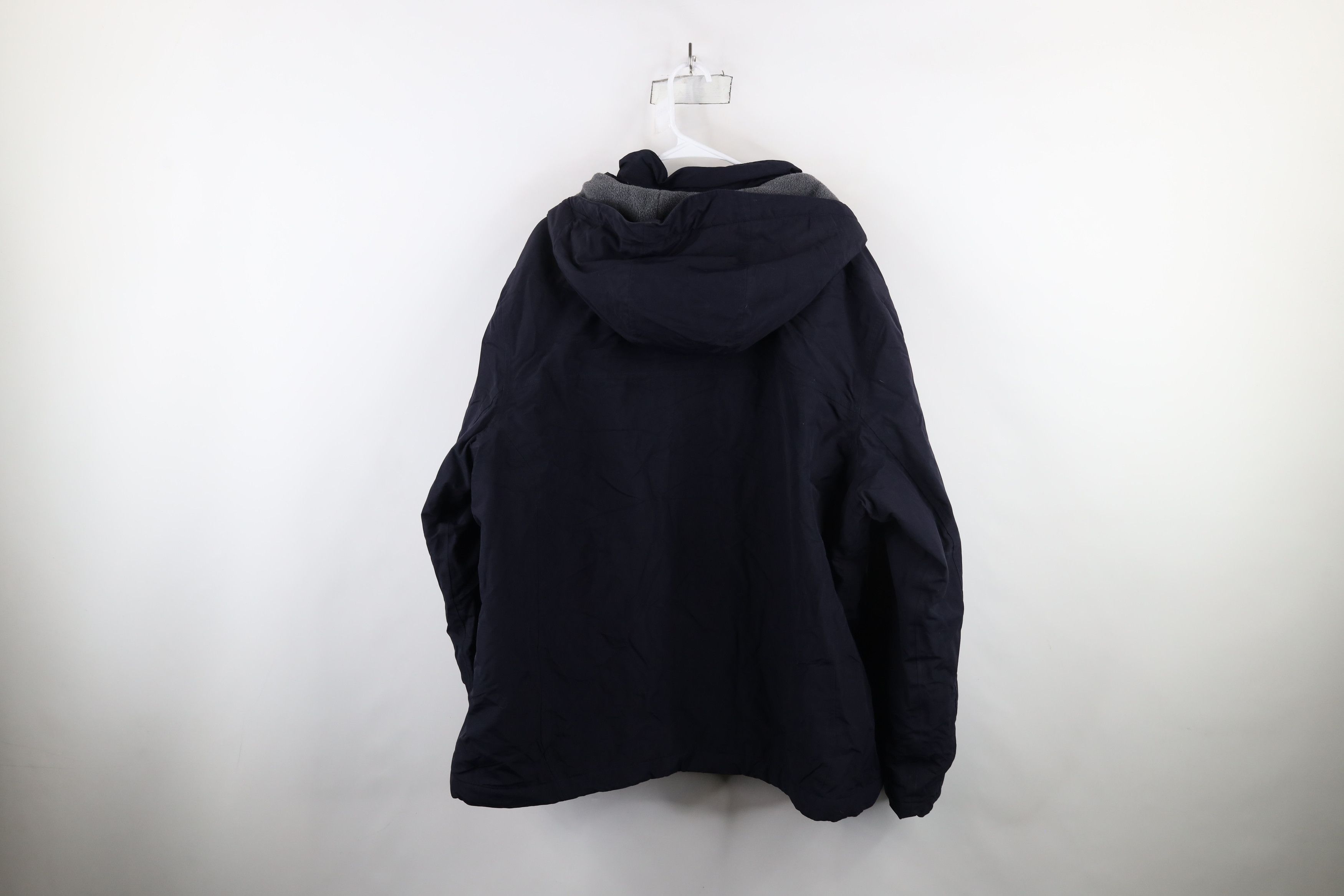 Lands' End × Vintage Vintage Y2K Lands End The Squall Lined Hooded Jacket Blue Size US XXL / EU 58 / 5 - 14 Thumbnail