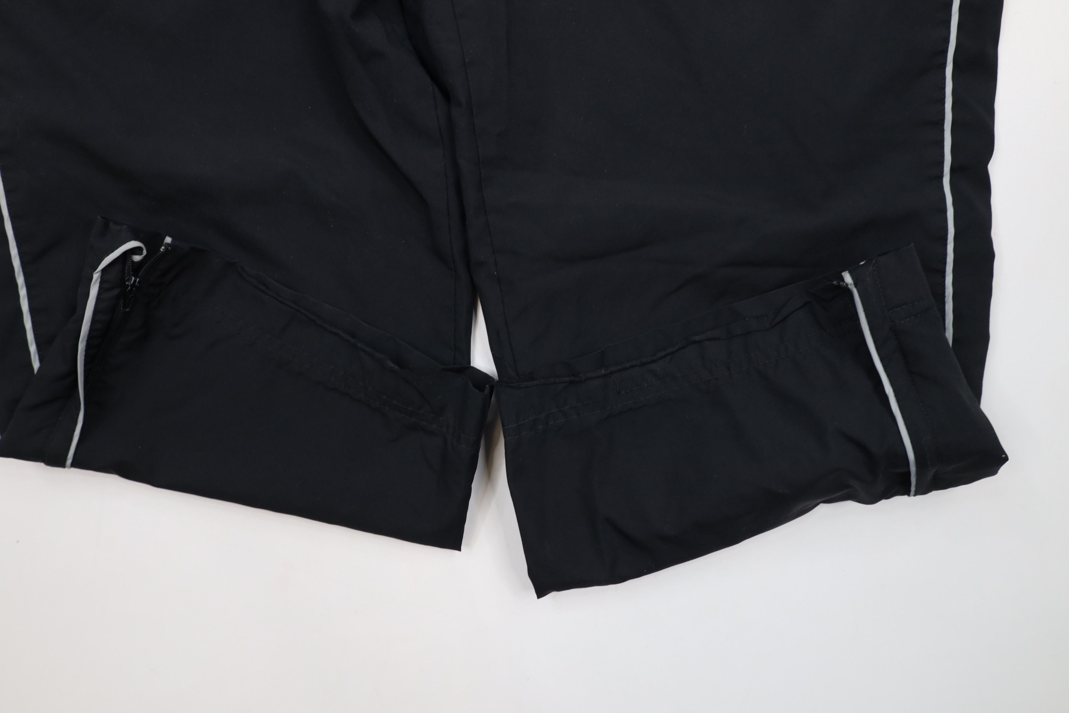 Nike × Vintage Vintage 90s Y2K Nike Travis Scott Mini Swoosh Wide Leg Pants Size US 36 / EU 52 - 5 Thumbnail