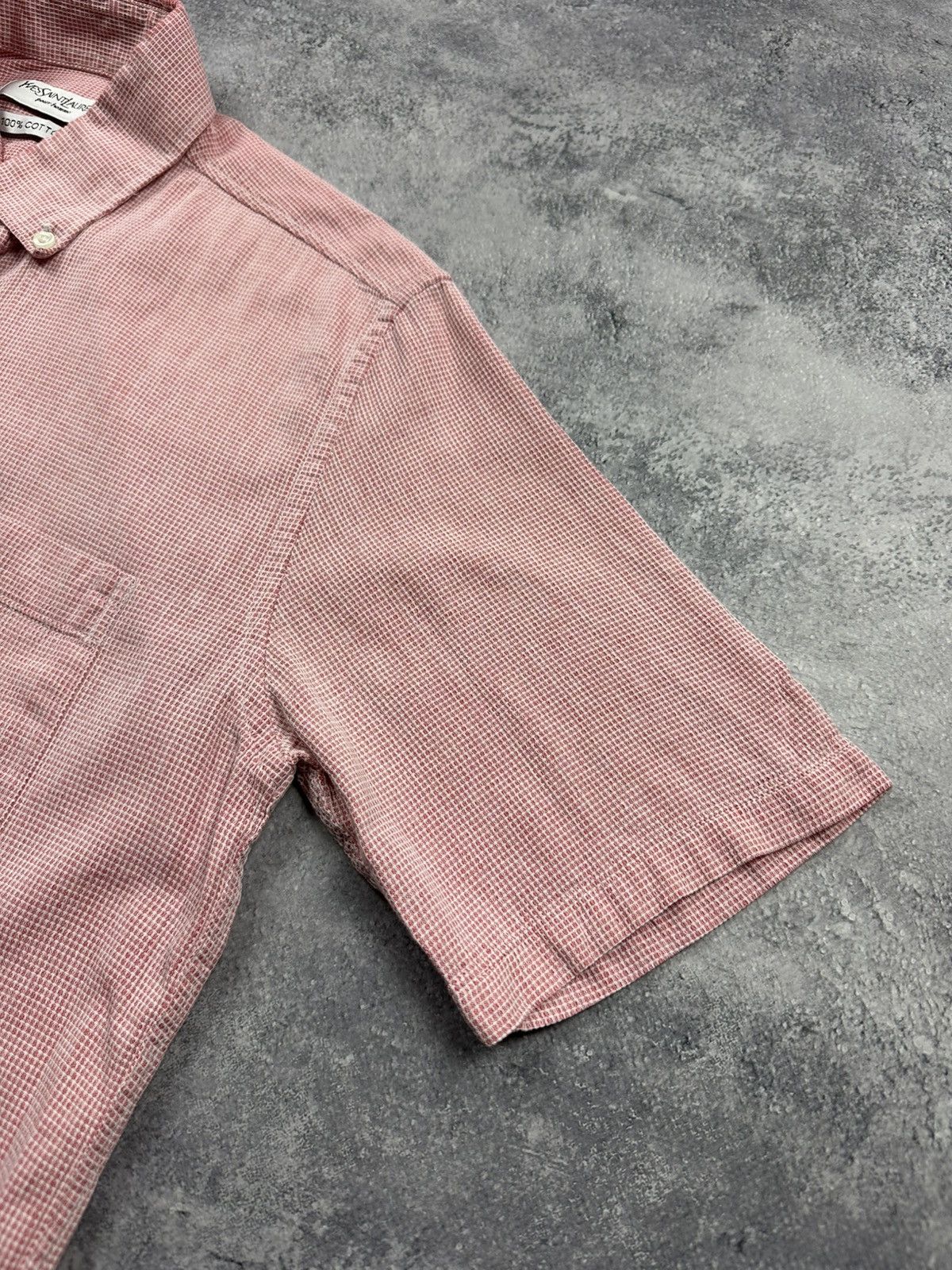Yves Saint Laurent Yves Saint Laurent YSL Button Up Summer Shirt Short Sleeve Size US M / EU 48-50 / 2 - 7 Thumbnail