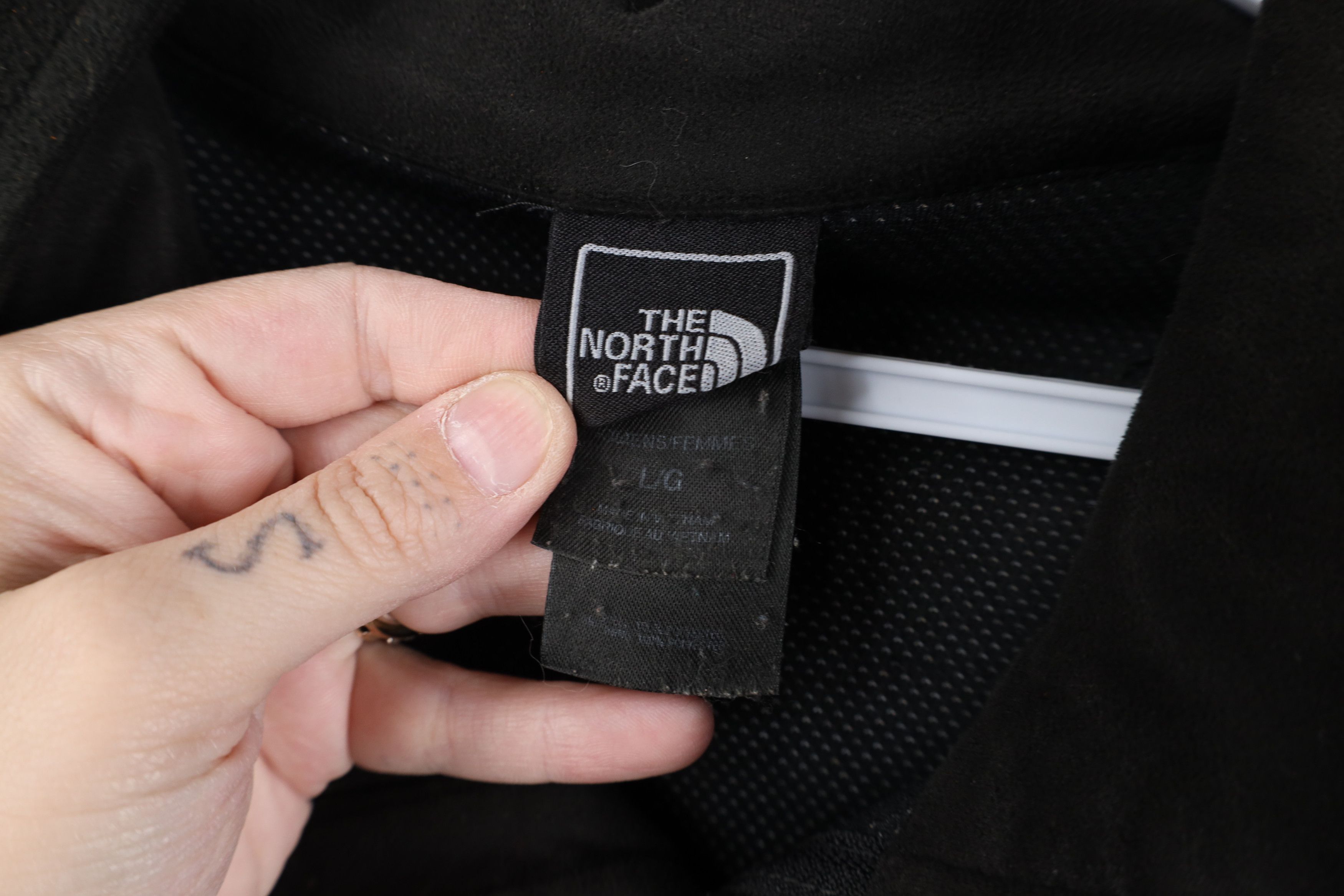 The North Face Vintage The North Face Windstopper Fleece Jacket Black Size L / US 10 / IT 46 - 8 Thumbnail