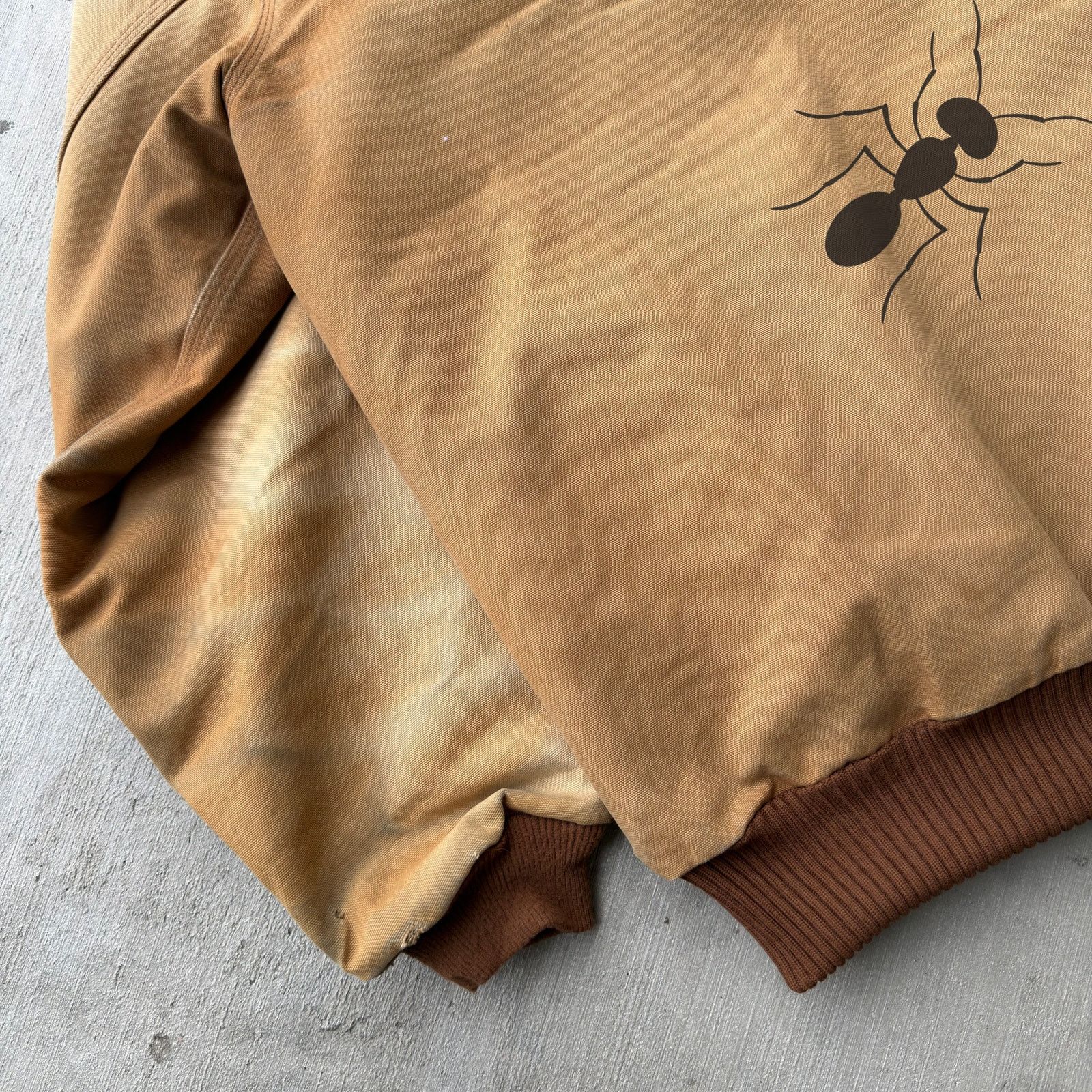 Carhartt × Vintage Carhartt J140 brown hooded work wear jacket Size US L / EU 52-54 / 3 - 7 Thumbnail