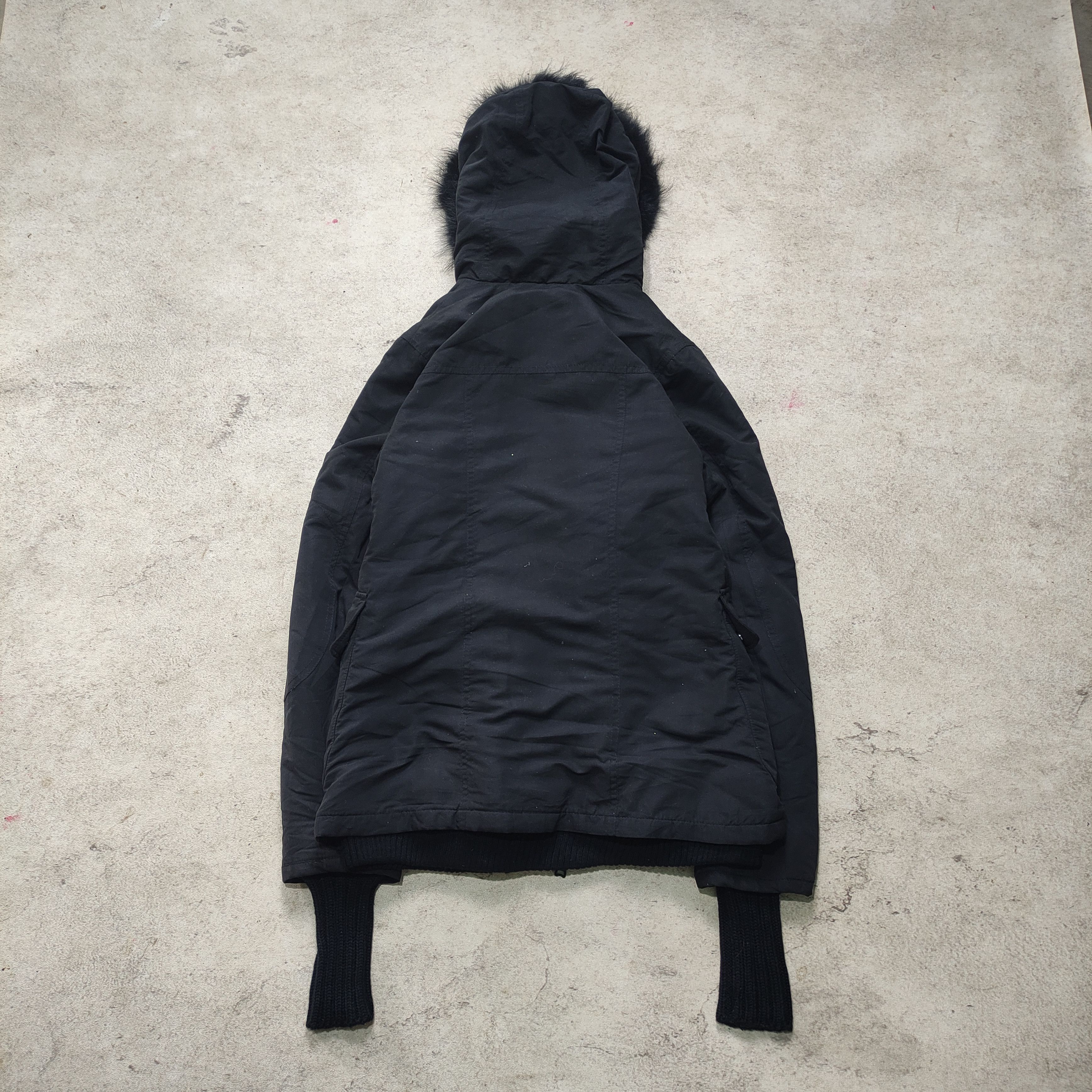 If Six Was Nine SLY Bondage Fur Raccoon Jacket 2000s L.G.B Size US M / EU 48-50 / 2 - 6 Thumbnail