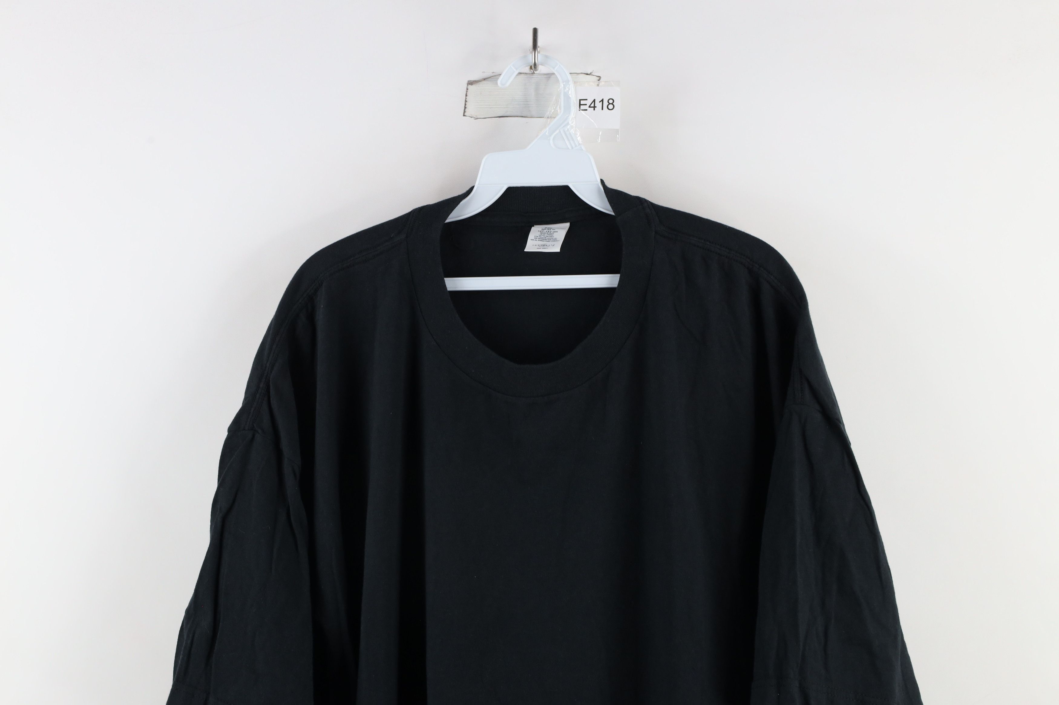 Vintage Vintage 90s Streetwear Short Sleeve T-Shirt Black Cotton Size US XXL / EU 58 / 5 - 2 Thumbnail