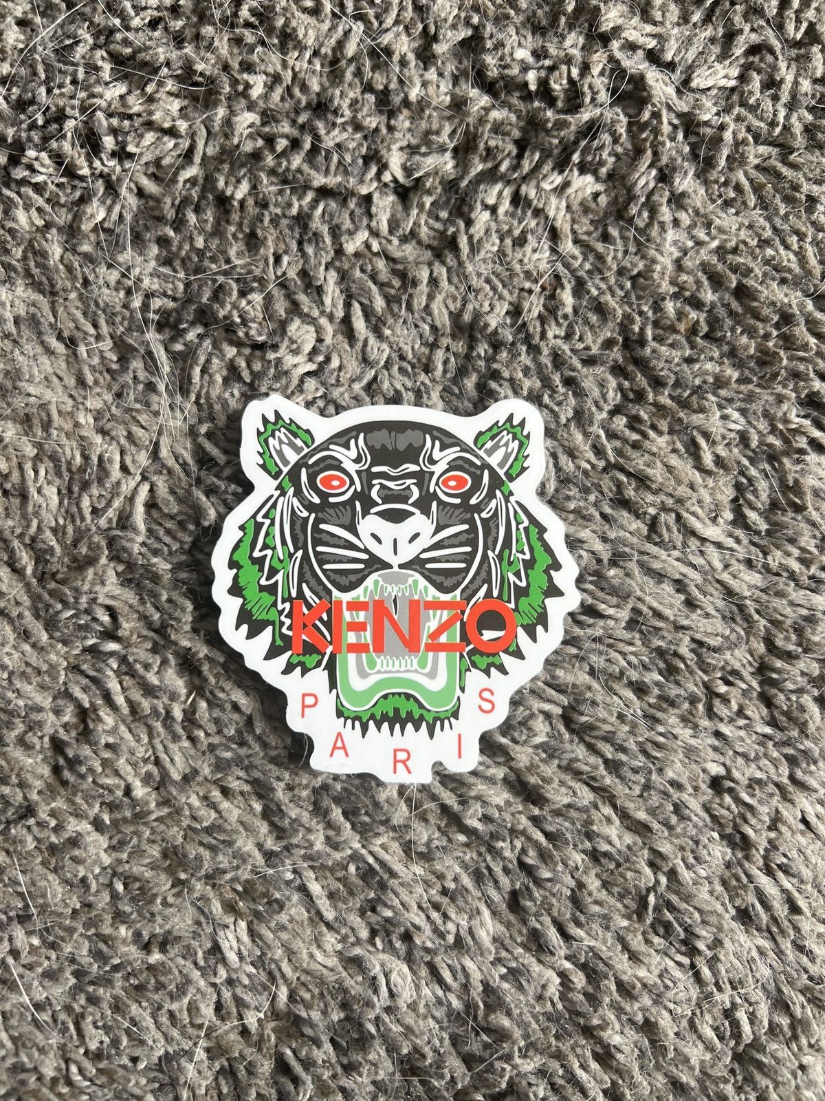 Kenzo Kenzo Paris Tiger Head Logo Sticker Size ONE SIZE - 1 Thumbnail