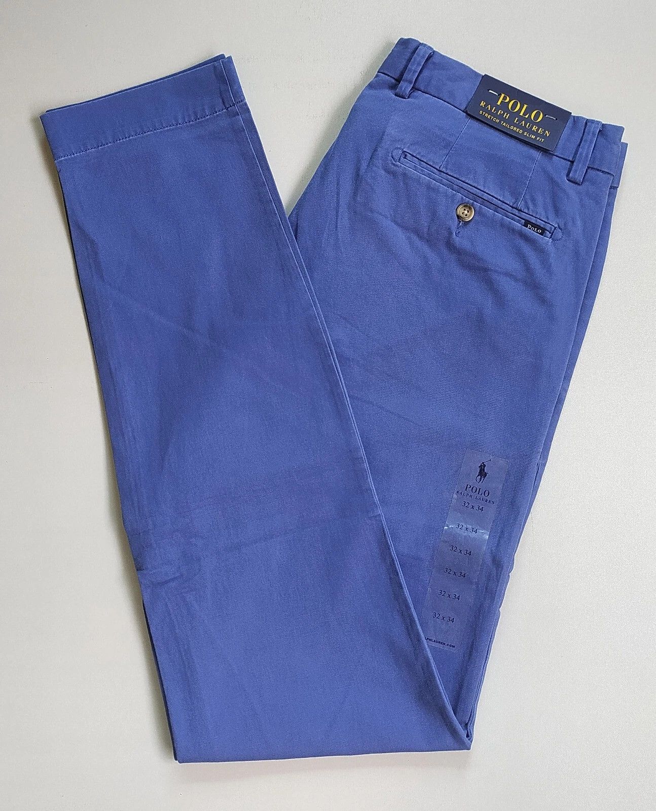 Polo Ralph Lauren Polo Ralph Lauren Stretch Slim Fit Chino Trouser FTP 0153 Size US 32 / EU 48 - 11 Thumbnail