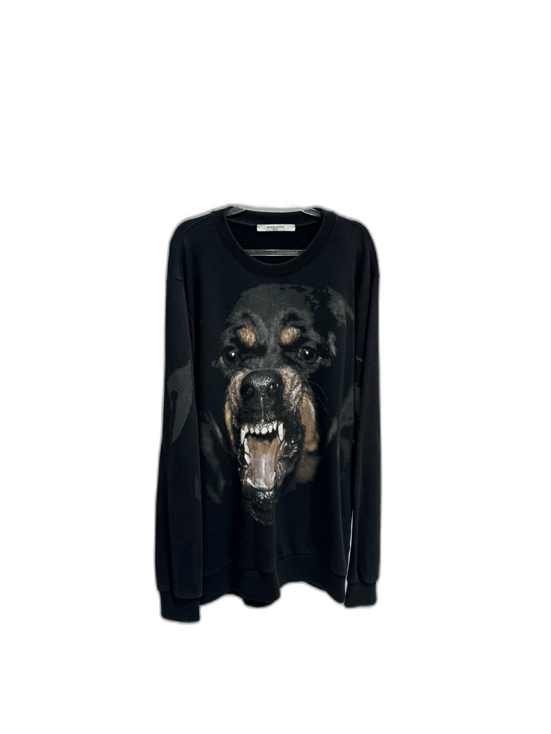Givenchy Givenchy Show style dog head fleece-lined sweatshirt Size US M / EU 48-50 / 2 - 1 Thumbnail