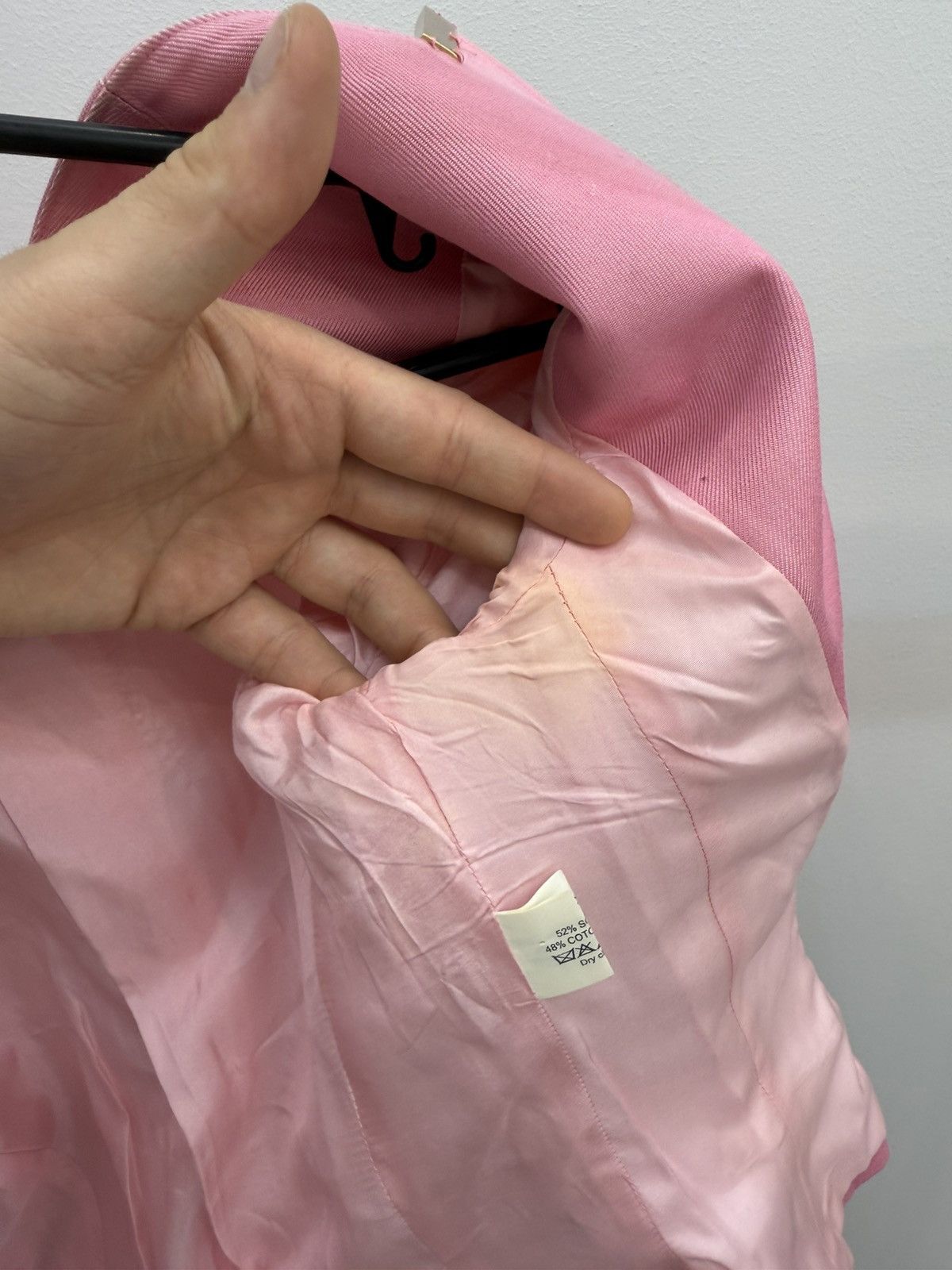 Mugler Vintage 90s Thierry Mugler Pink Blazer Size S / US 4 / IT 40 - 10 Thumbnail
