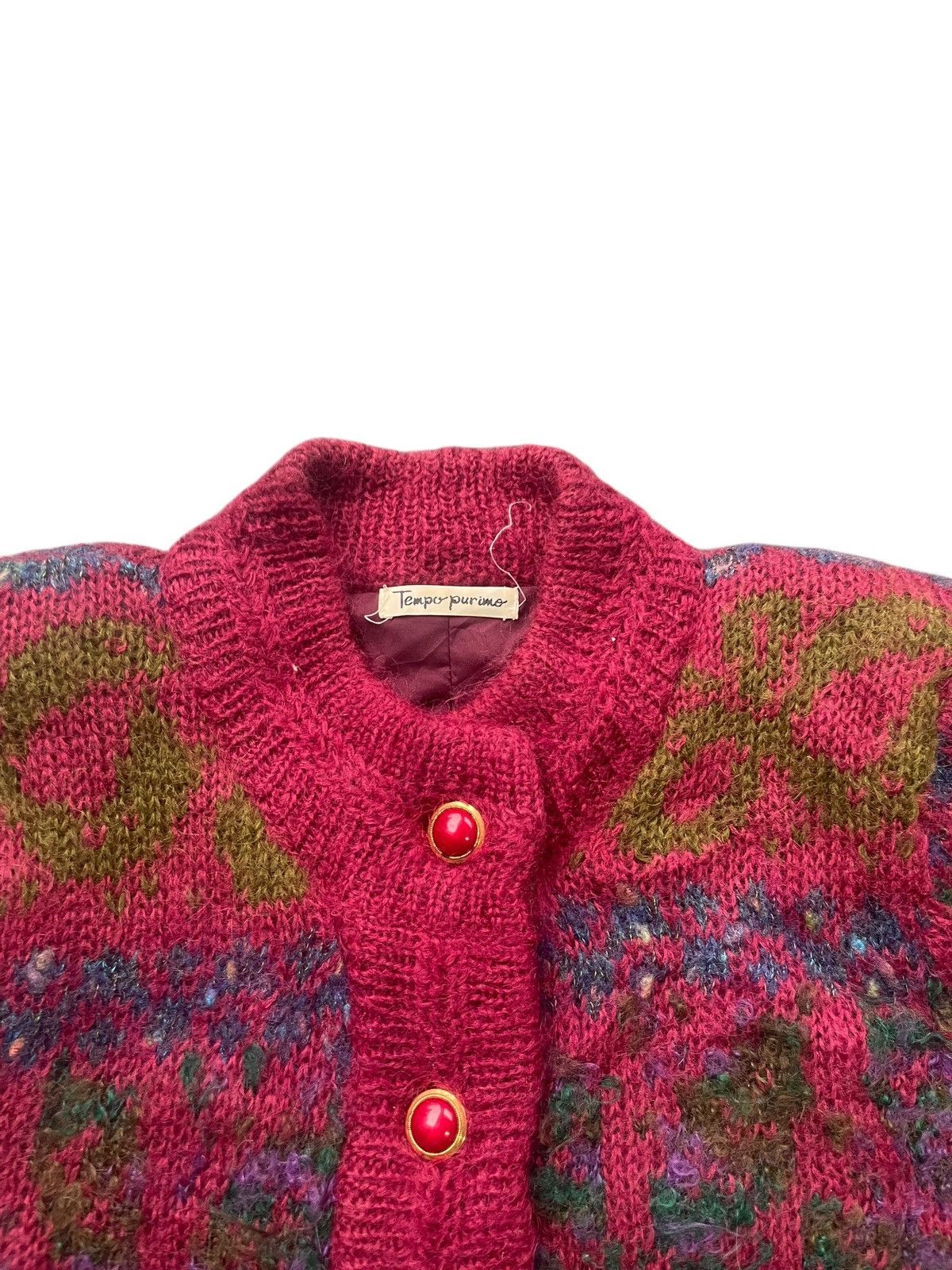 Japanese Brand Vintage Mohair Tempu Purimo Jacket Size M / US 6-8 / IT 42-44 - 6 Thumbnail