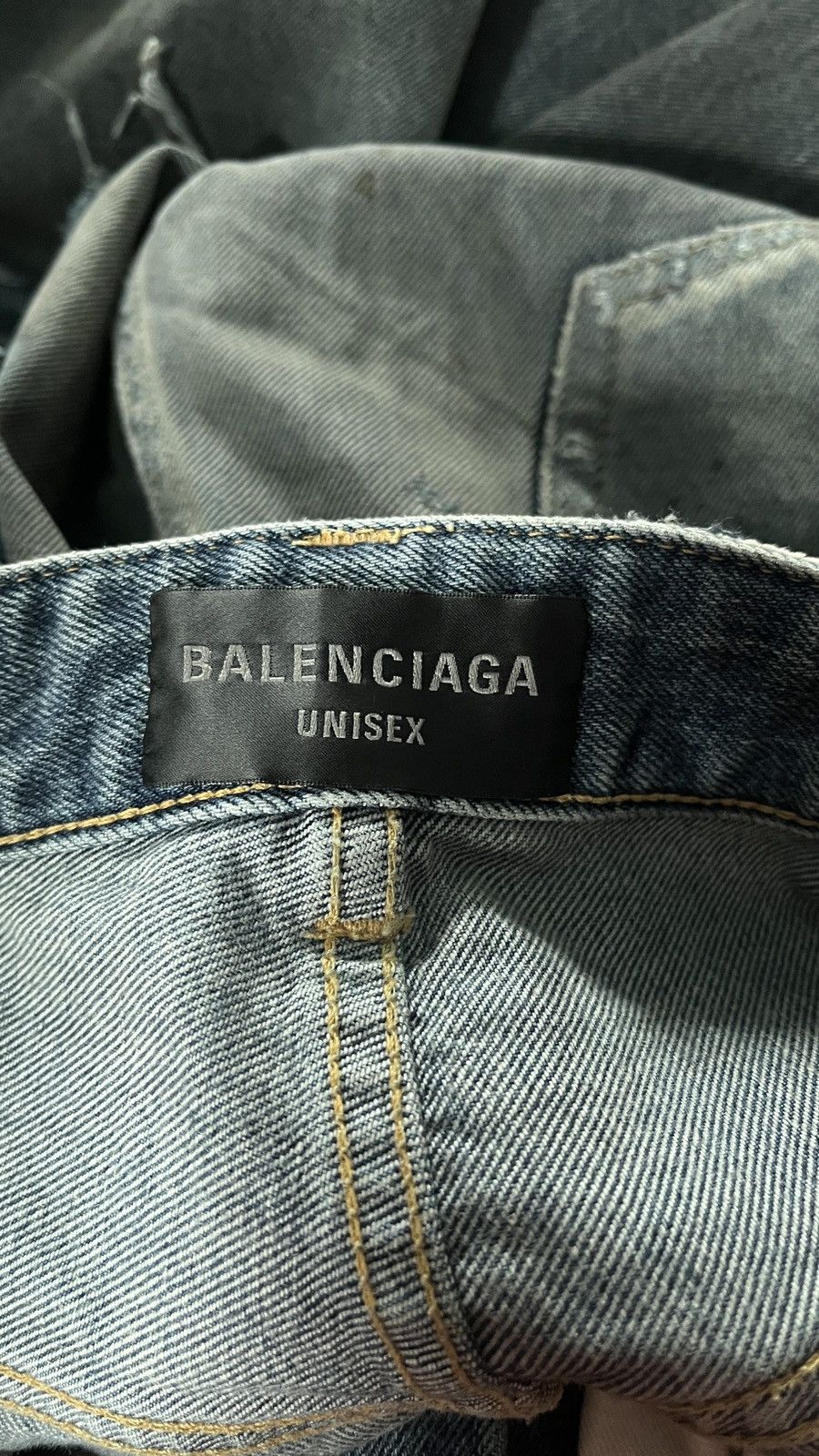 Balenciaga RARE Balenciaga Mudshow Denim Size US 32 / EU 48 - 5 Thumbnail