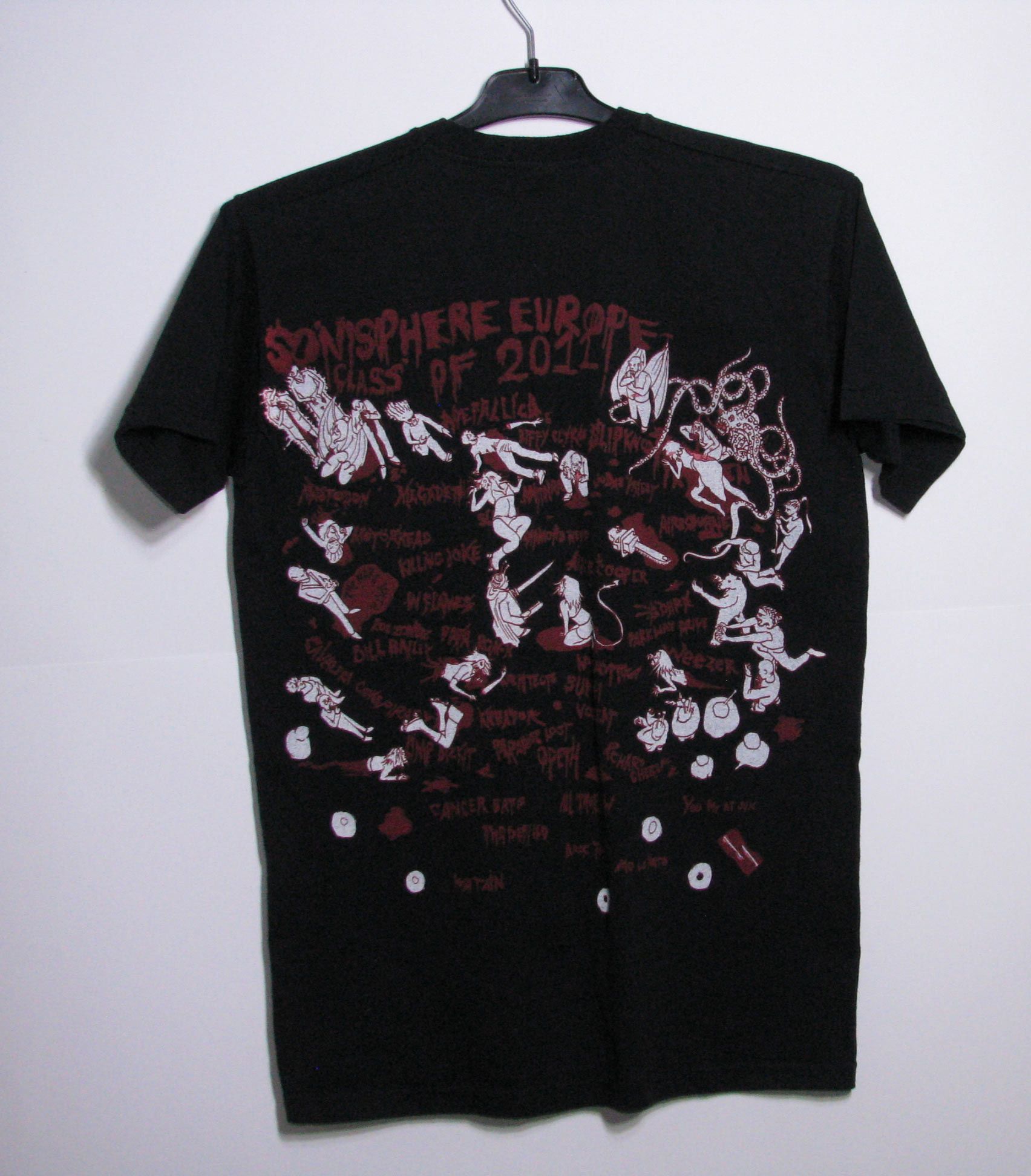 Band Tees SONISPHERE FESTIVAL OVERPRINTED Y2K RARE TEE - № 159