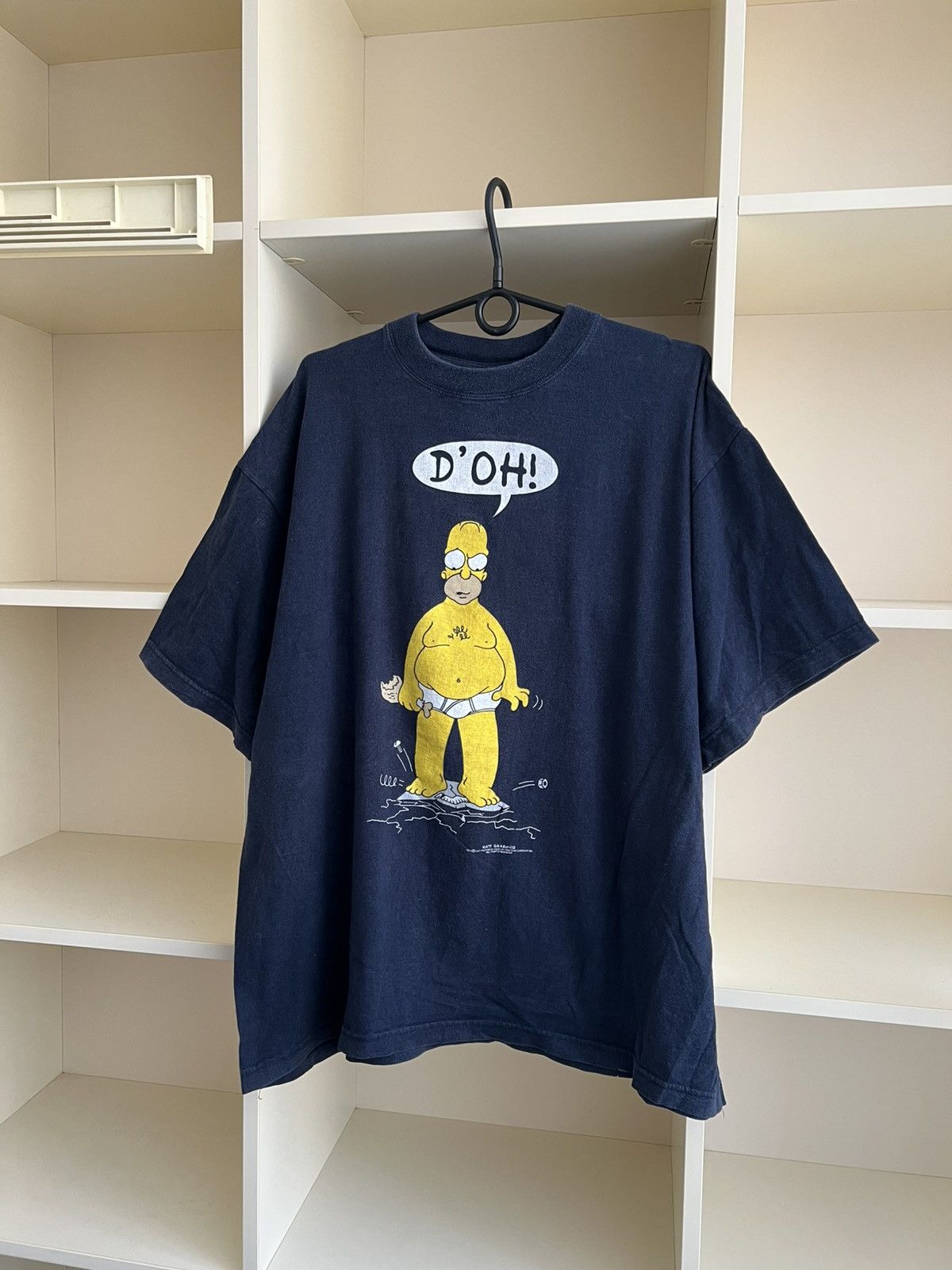 The Simpsons Vintage 1997 The Simpson T-Shirt Homer Movie Tee Size US XL / EU 56 / 4 - 2 Thumbnail