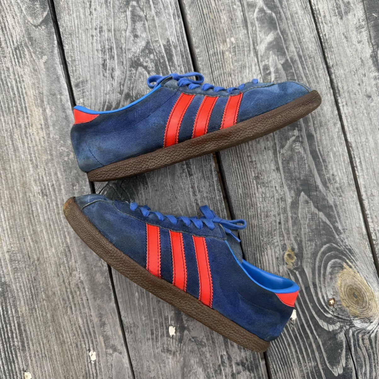 Adidas × Vintage RARE Vintage 80s Adidas Dublin Sneakers Size US 5 / IT 35 - 1 Thumbnail