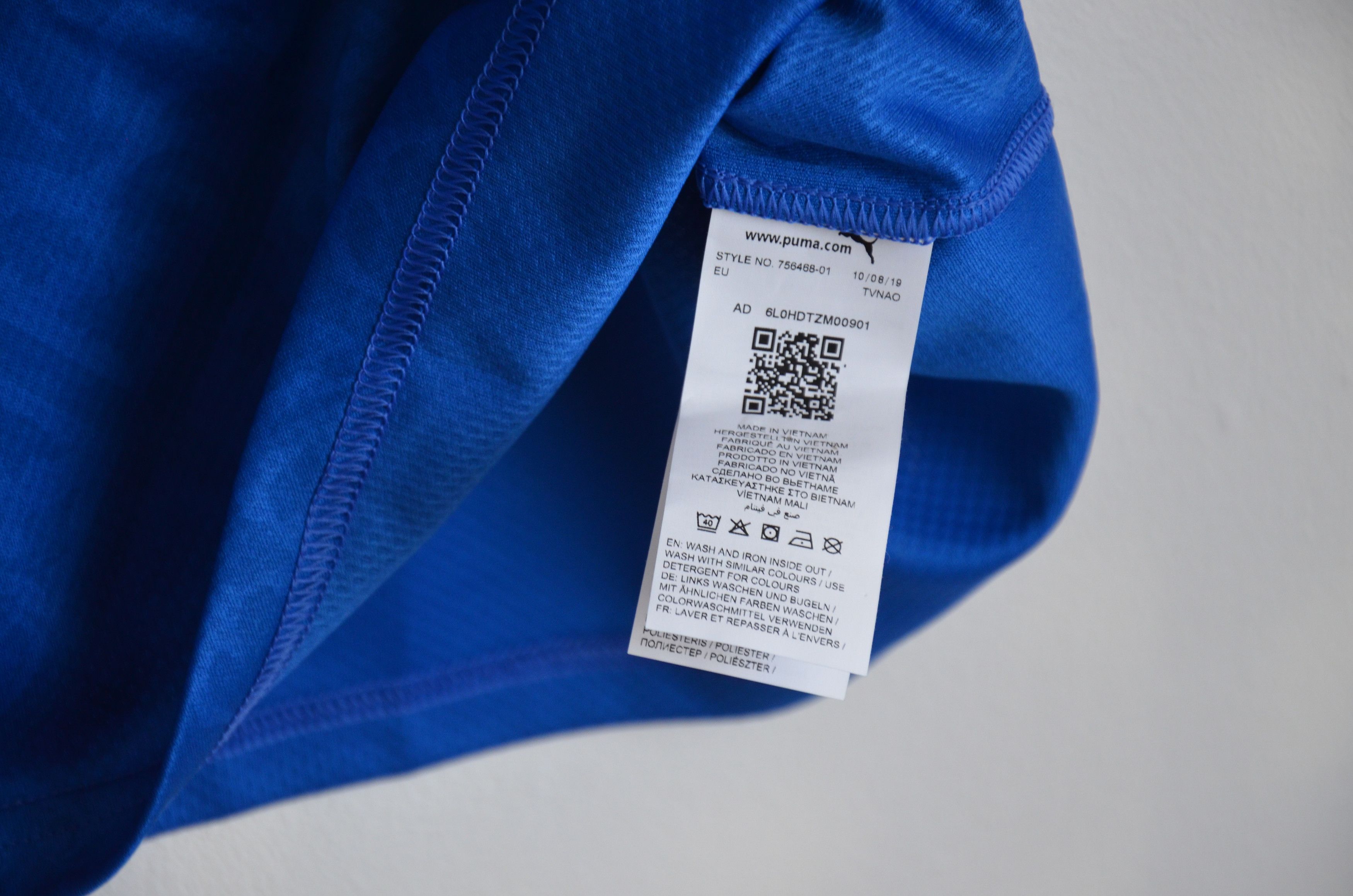 Puma PUMA AMOROSO UEFA Champions Football Shirt Soccer Jersey Size US XXL / EU 58 / 5 - 12 Thumbnail