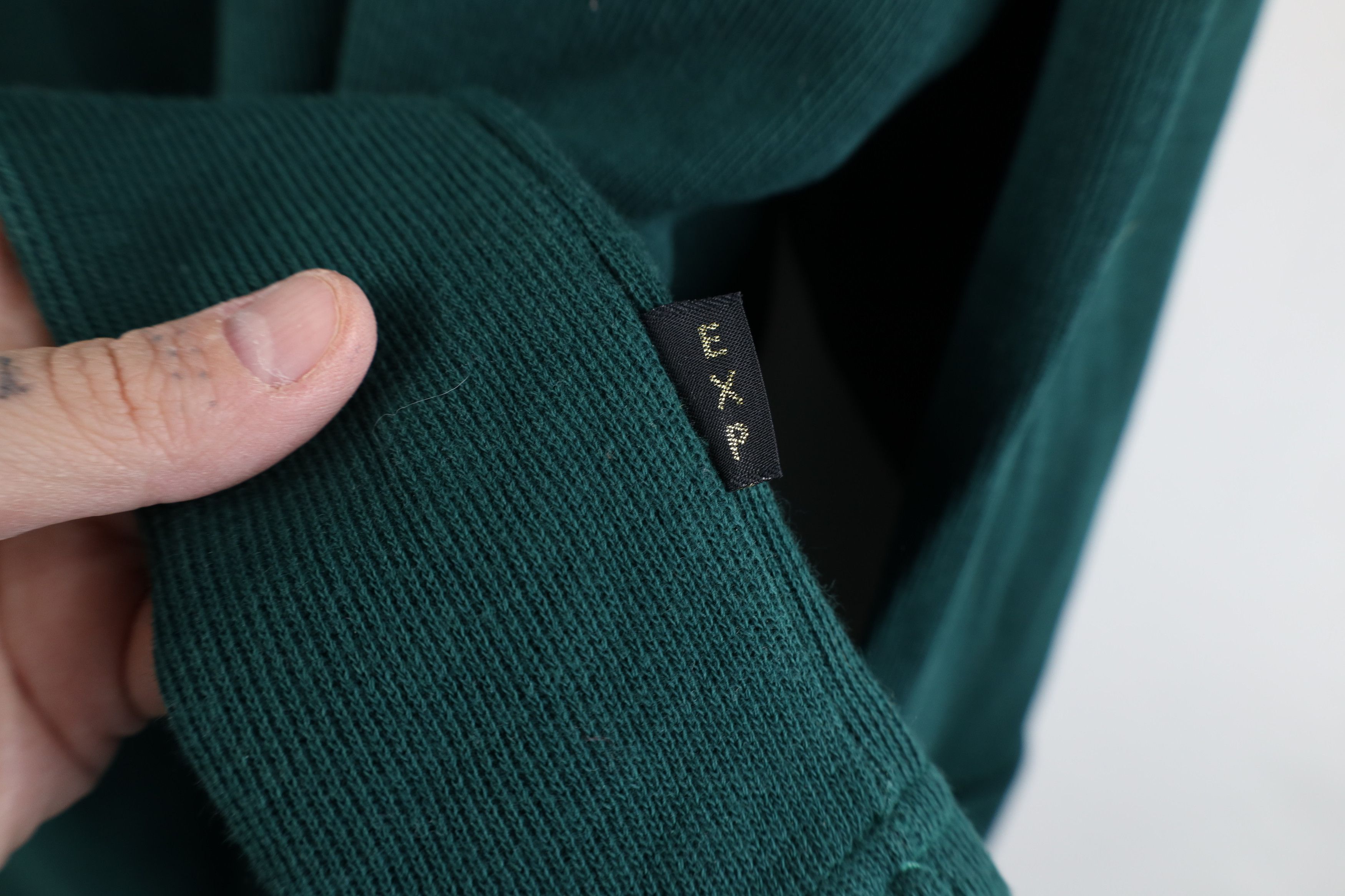 Express × Vintage Vintage 90s Express Thermal Ribbed Knit 3/4 Sleeve T-Shirt Size XL / US 12-14 / IT 48-50 - 9 Thumbnail