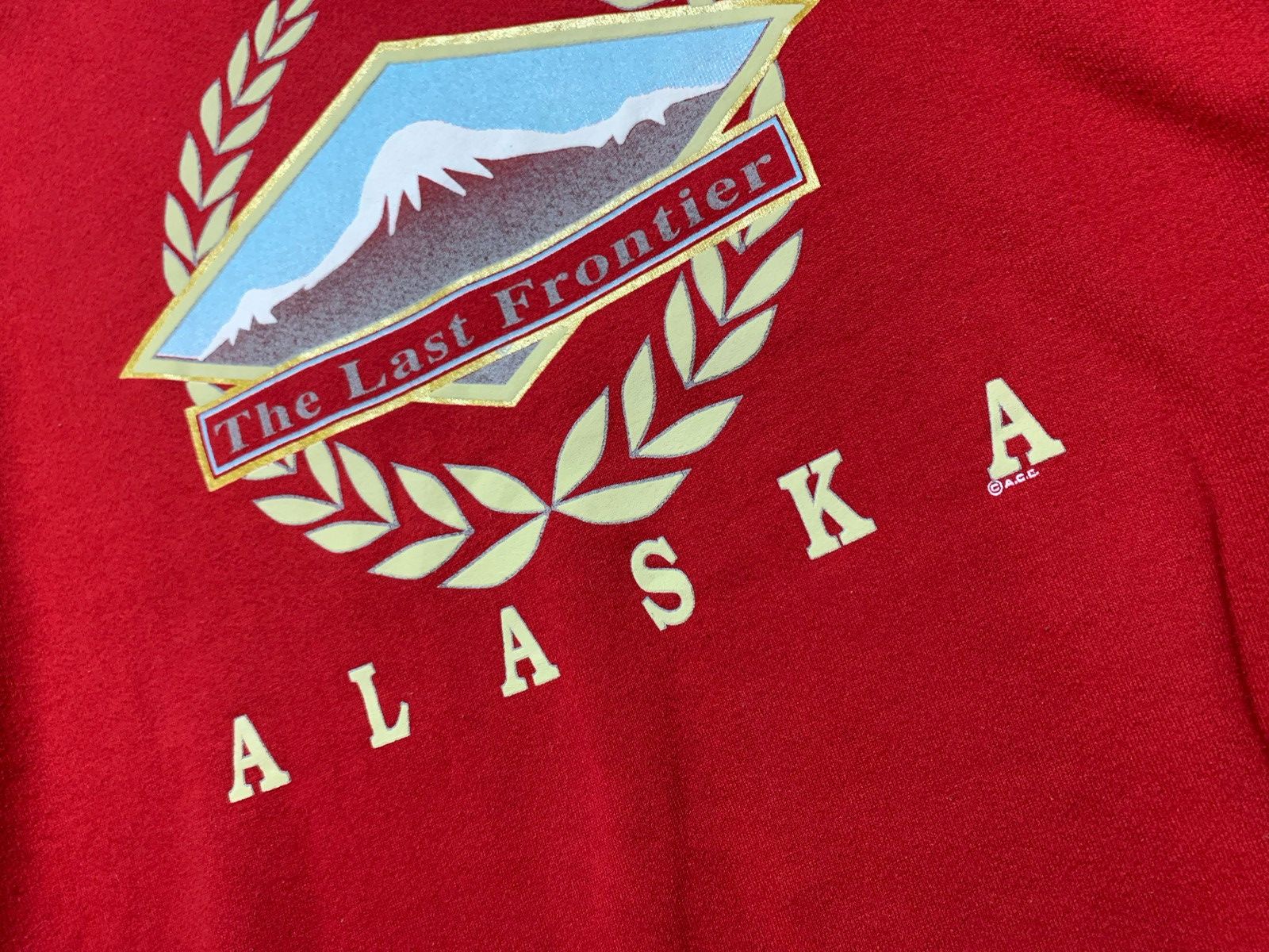 Vintage Alaska vintage sweatshirt made in USA size L Size US L / EU 52-54 / 3 - 3 Thumbnail
