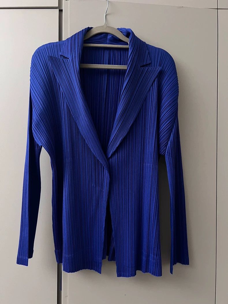 Issey Miyake Issey Miyake Blue suit Size XL / US 12-14 / IT 48-50 - 1 Thumbnail