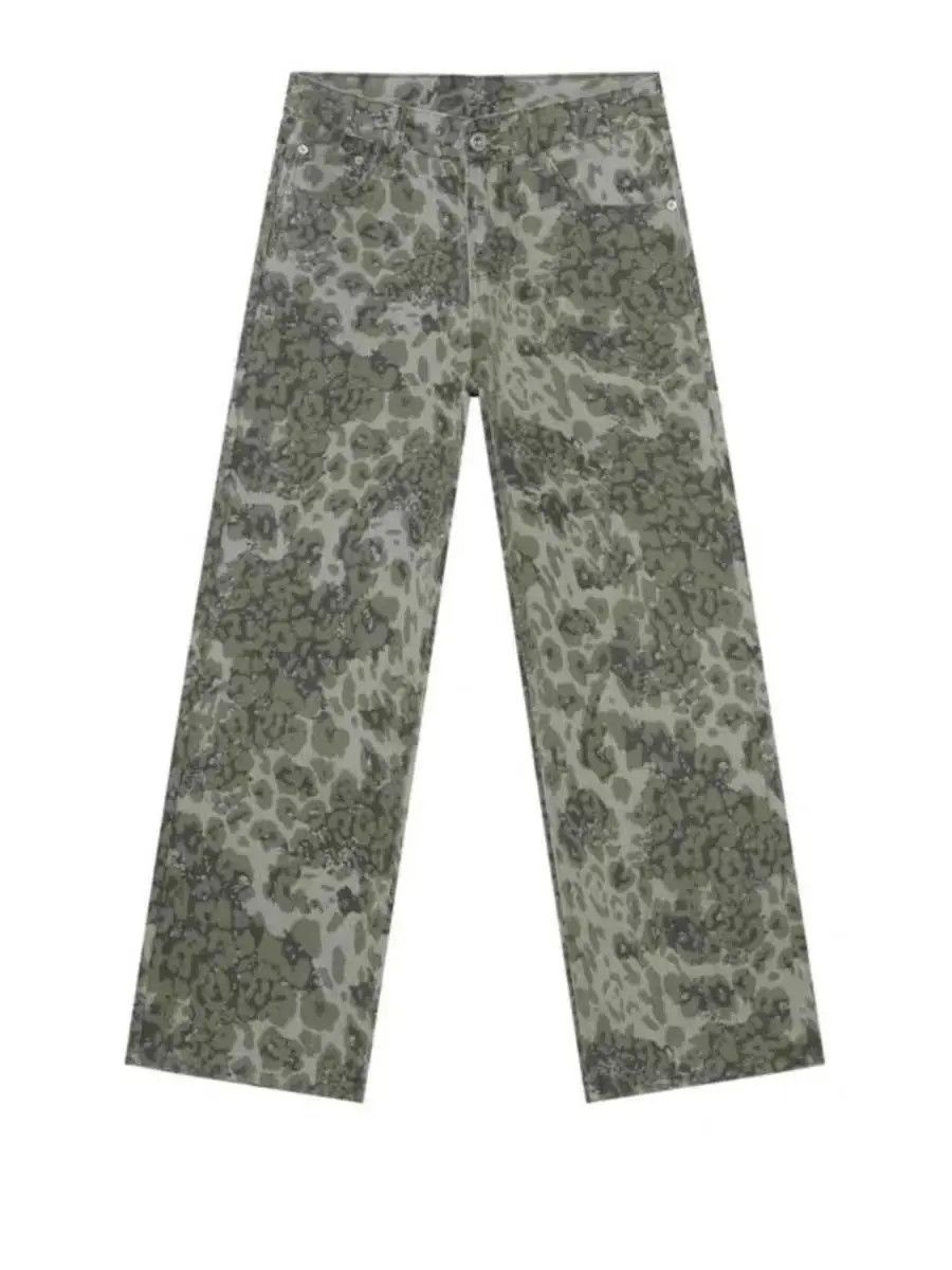 Japanese Brand Vintage washed camouflage leopard print baggy jeans Size US 32 / EU 48 - 5 Thumbnail