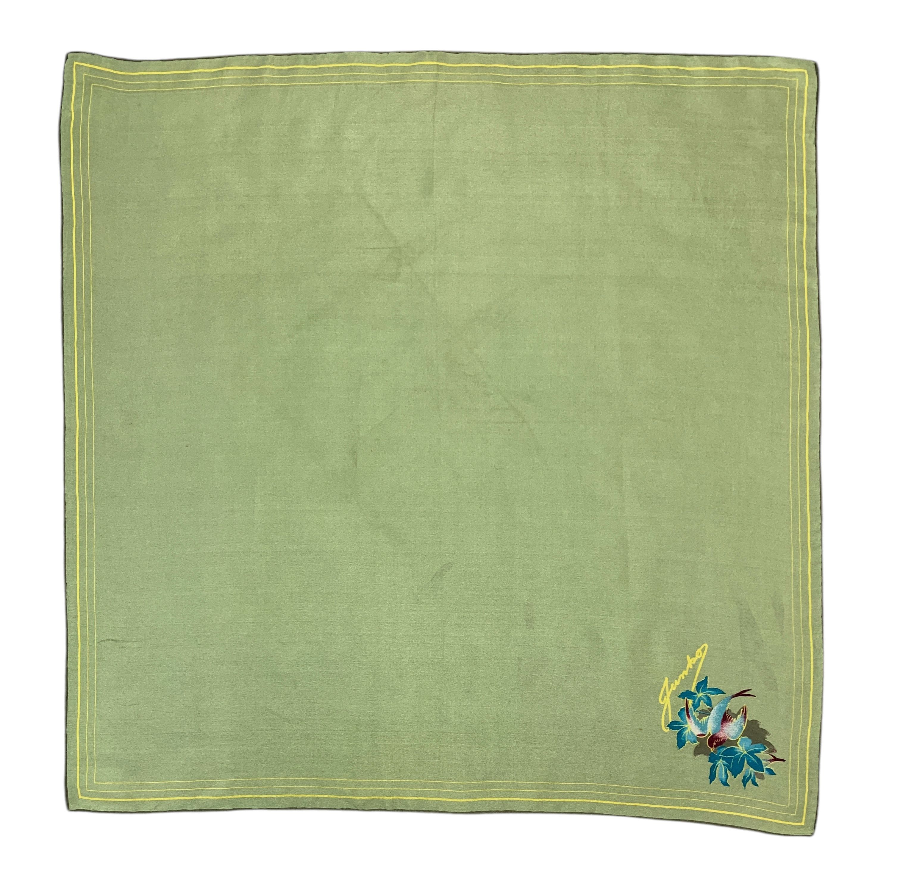 Japanese Brand × Vintage Vintage Junko Silk Scarf Neckwear - SCA2135 Size ONE SIZE - 2 Thumbnail