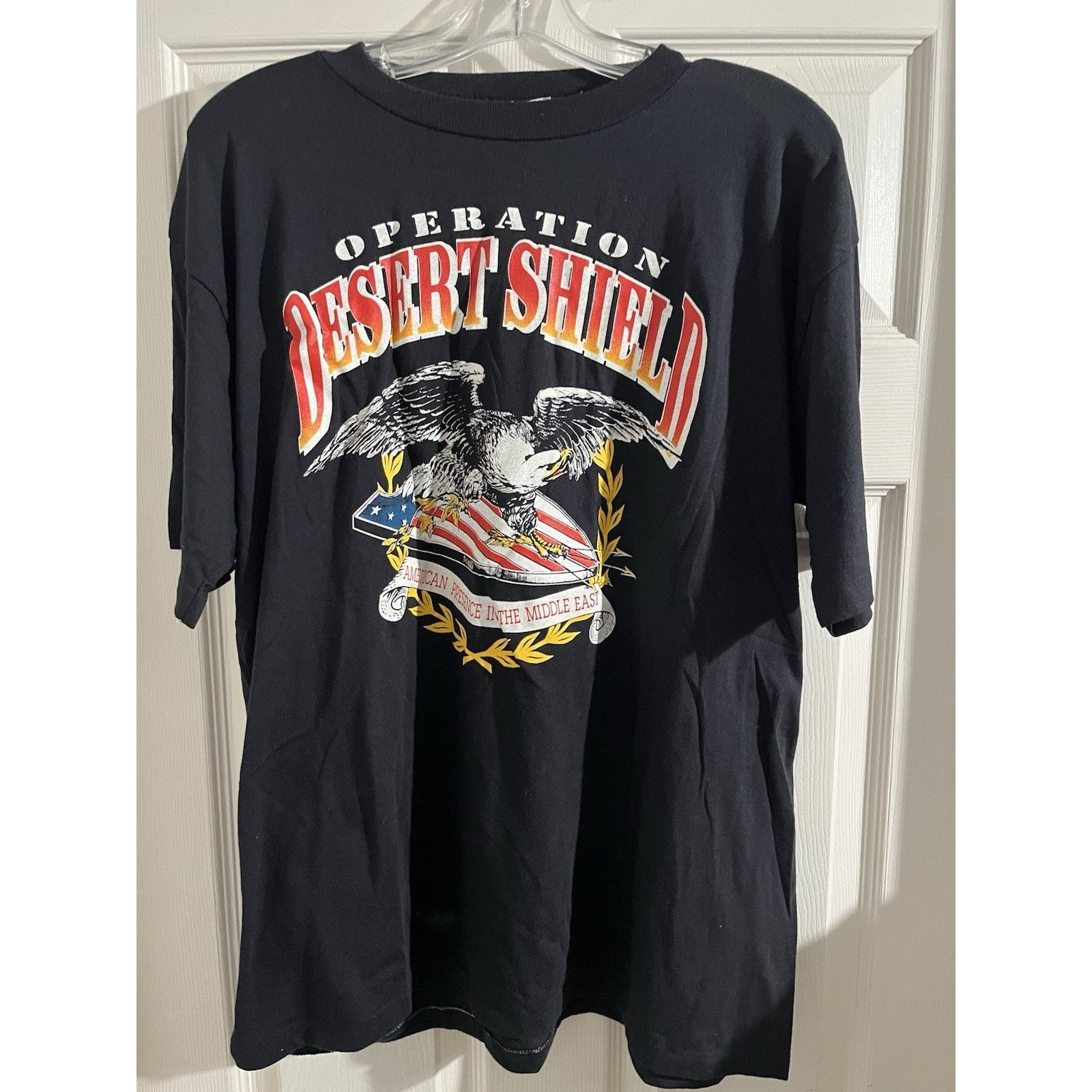 Other Operation Desert Shield Shirt Sz L Eagle Military Vintage Size US L / EU 52-54 / 3 - 1 Thumbnail