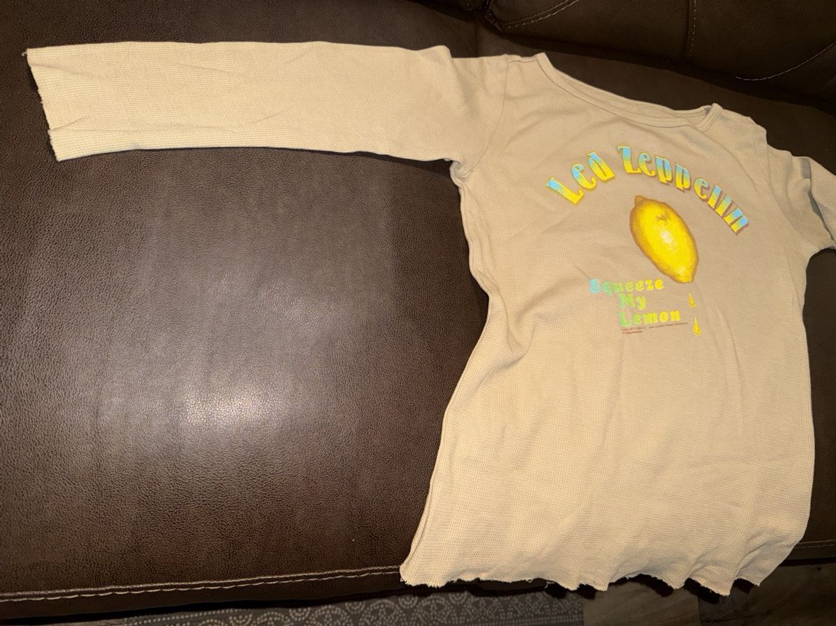 Bravado New Old Stock “Led Zeppelin” L/S thermal Band TShirt, Medium Size M / US 6-8 / IT 42-44 - 4 Thumbnail