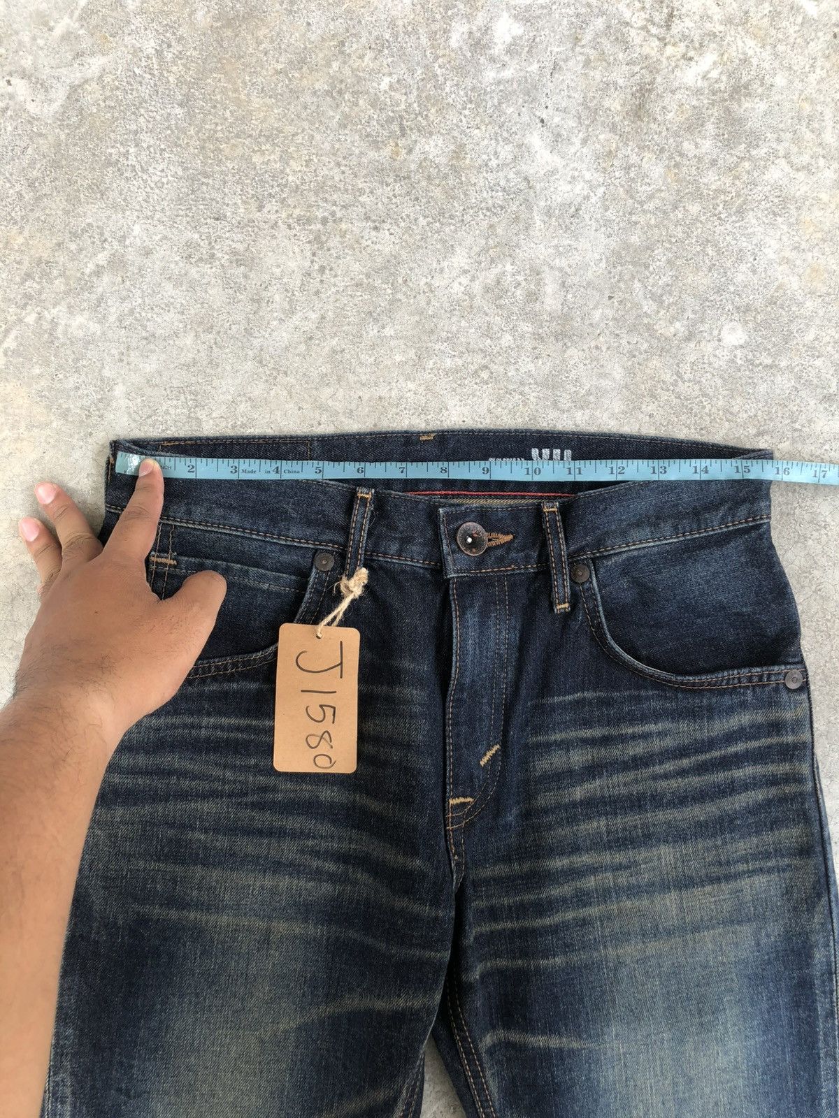If Six Was Nine Japanese Edwin XU Flared Jeans Distressed Jeans Size US 31 - 21 Thumbnail