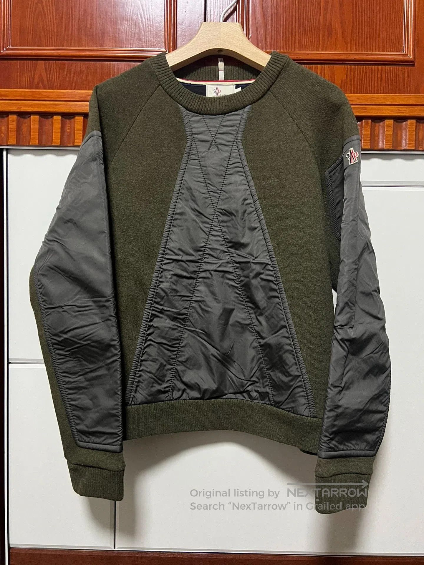 Moncler Moncler Men's Wool Crewneck Sweater. Size US L / EU 52-54 / 3 - 1 Thumbnail