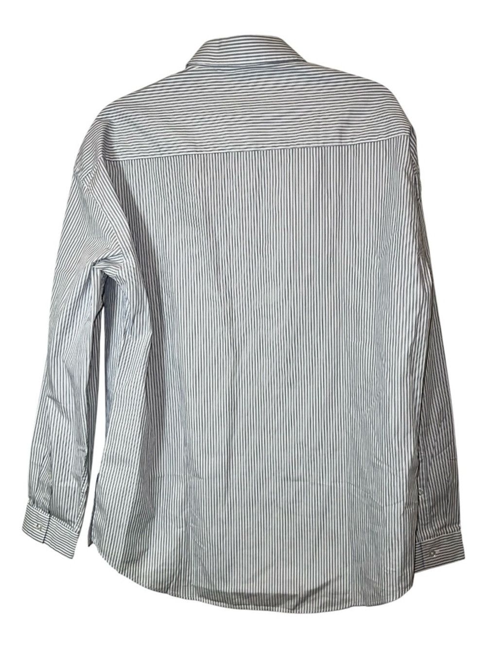 The Kooples The Kooples Oversized Striped Shirt White Blue NWT Size 1 S Size US S / EU 44-46 / 1 - 3 Thumbnail