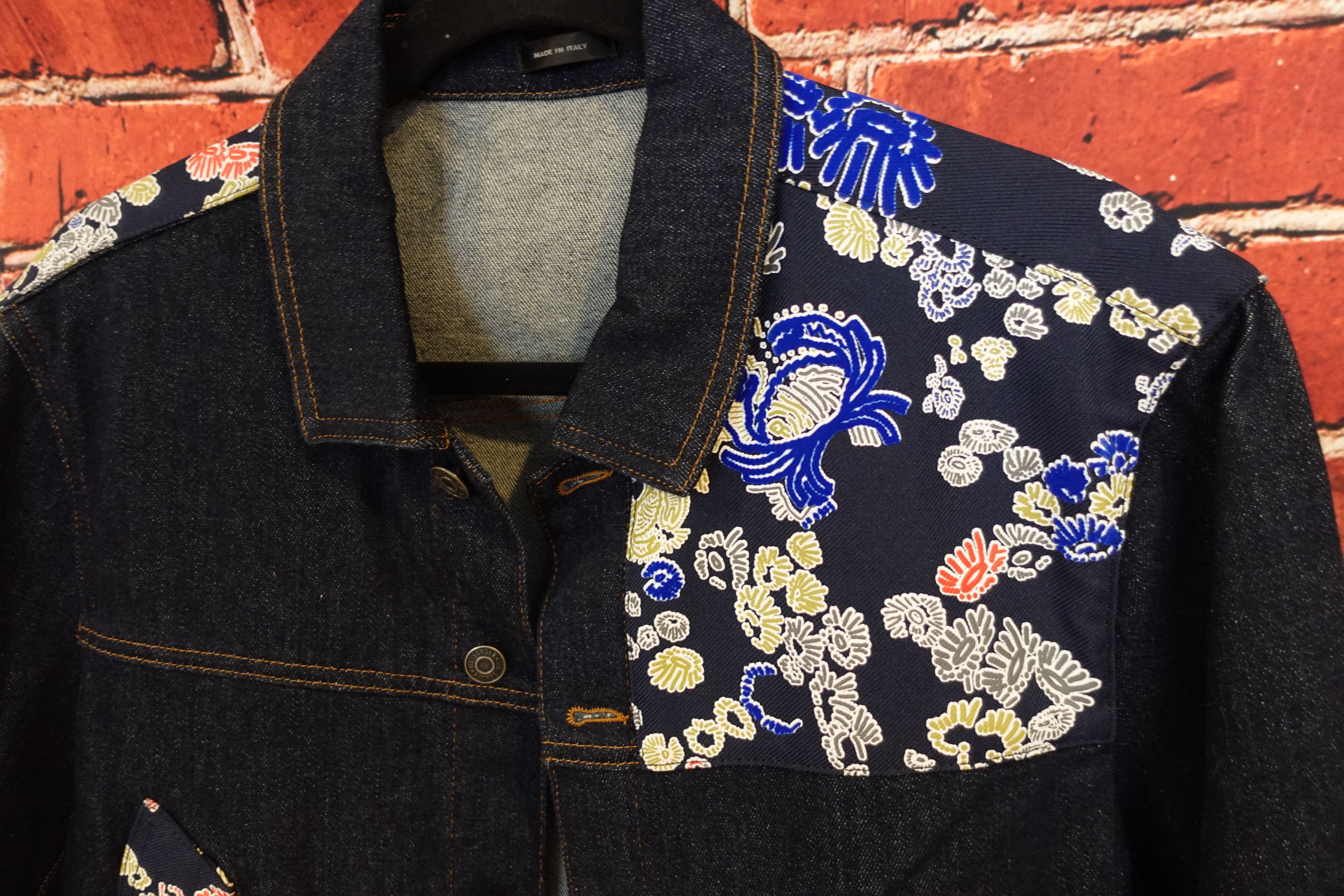 Jil Sander Jil Sander Denim patchy floral sea Size US M / EU 48-50 / 2 - 3 Thumbnail