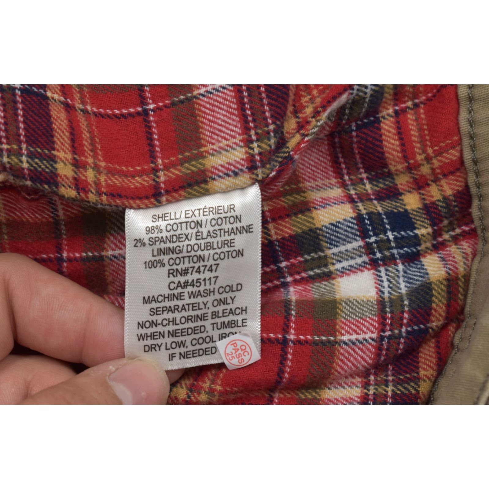 Vintage Red Head Fulton Flannel Lined Cargo Pants Men 44x32 Gray Cotton Flex Relaxed NEW Size US 44 / EU 60 - 7 Thumbnail