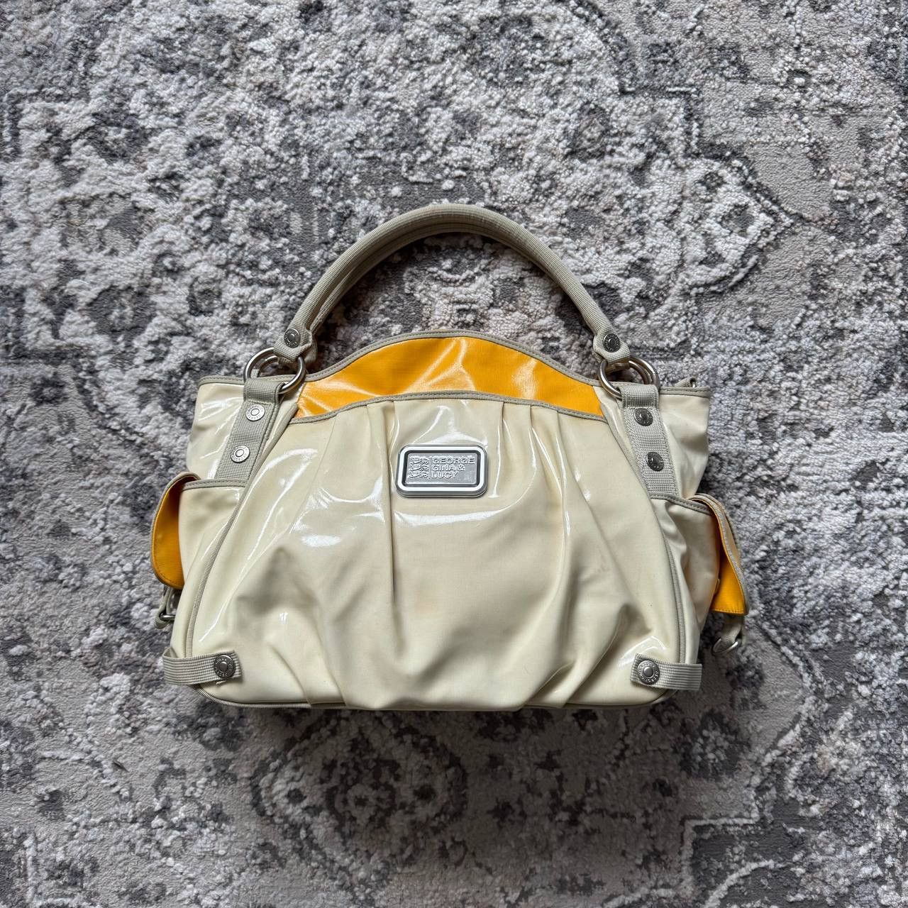 Japanese Brand George Gina & Lucy GGL PVC Glam Boho Avantgarde Retro Bag Size ONE SIZE - 1 Thumbnail