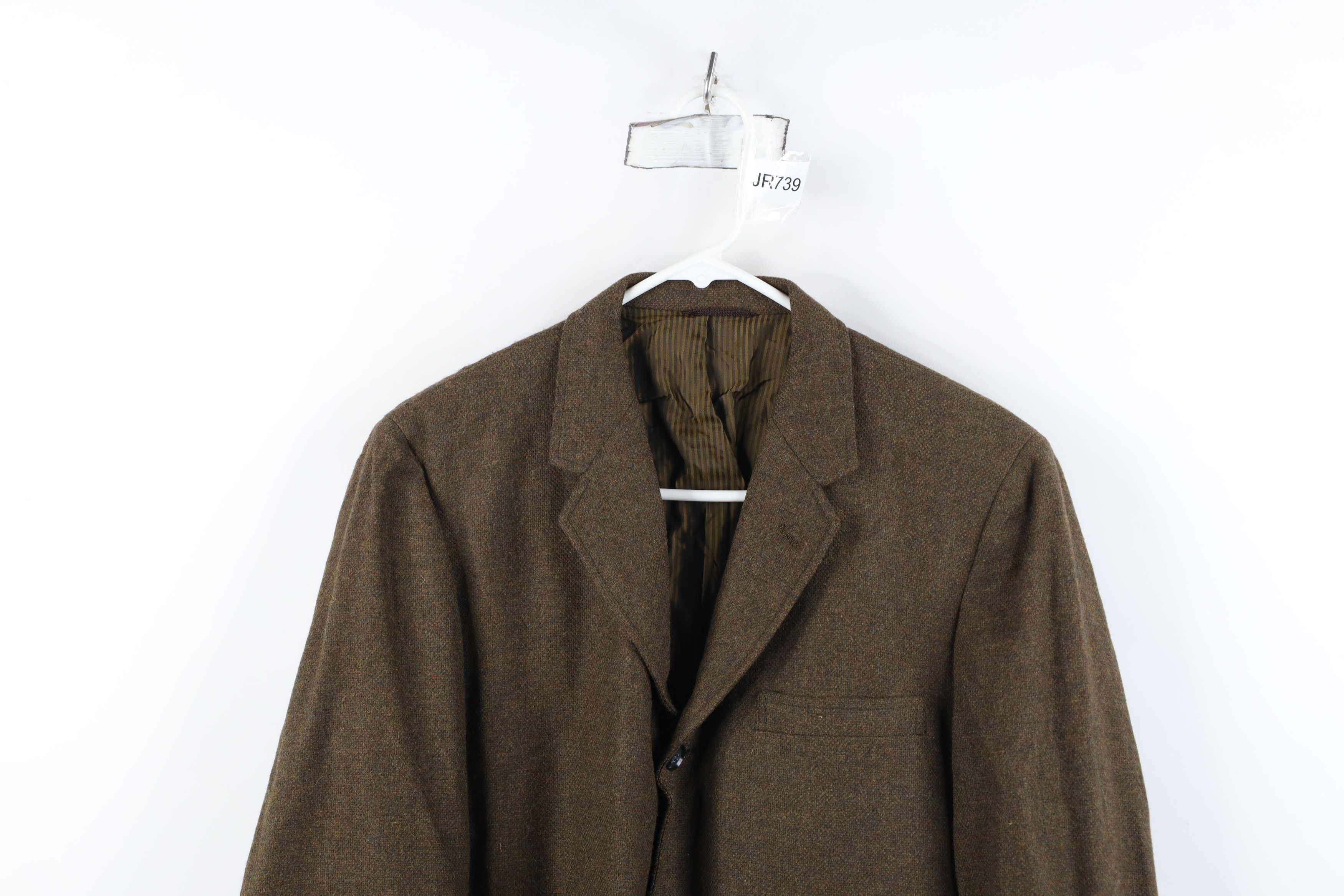 Vintage Vintage 50s 60s Rockabilly Tweed Suit Coat Blazer Jacket USA Size US L / EU 52-54 / 3 - 2 Thumbnail