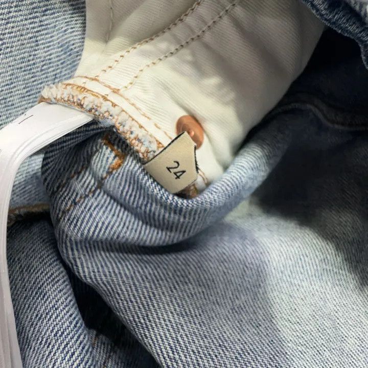 Gucci Gucci Logo Apple Design Denim Shorts-2507 Size 24" / US 00 / IT 34 - 2 Thumbnail