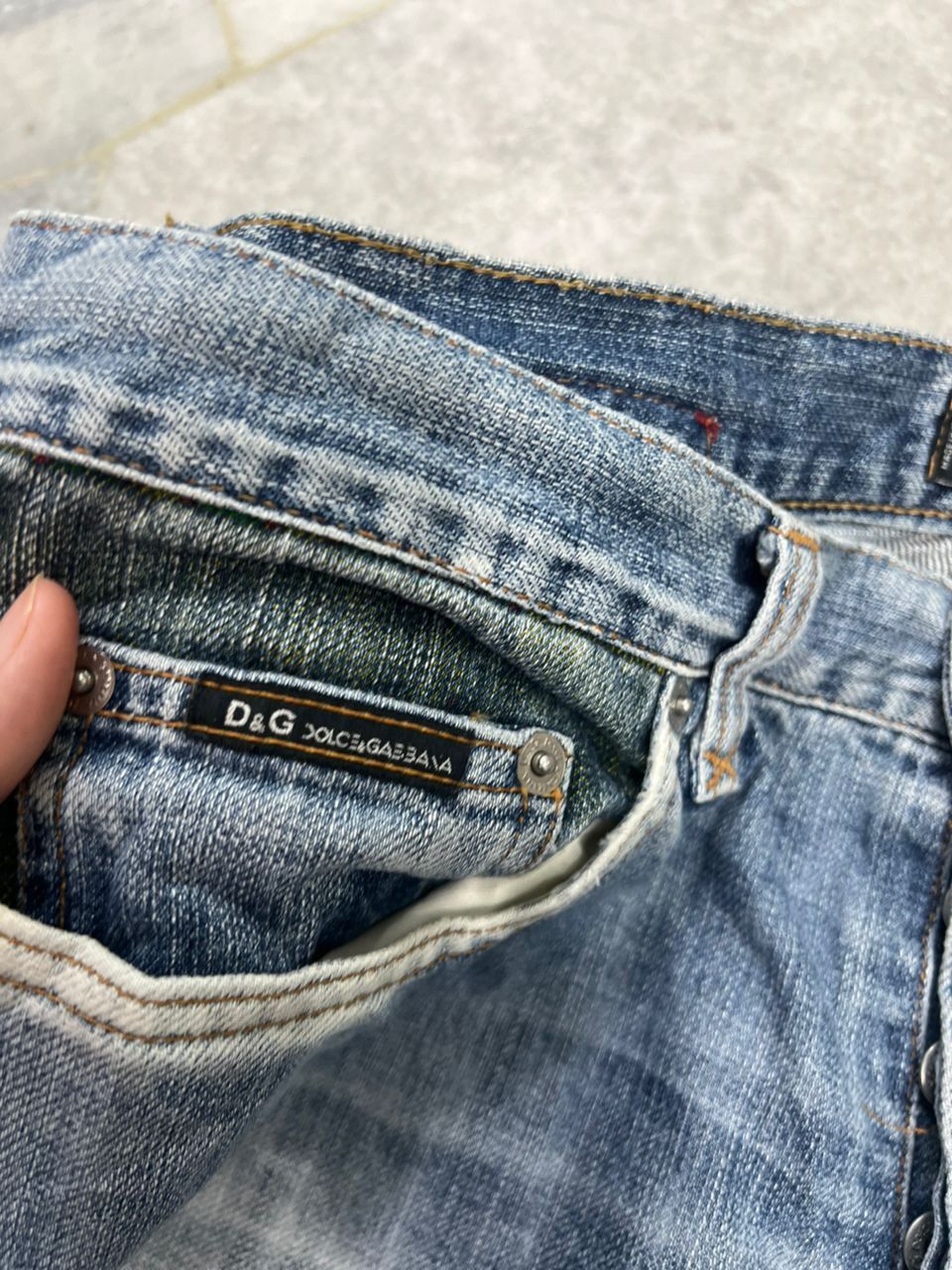 Dolce & Gabbana D&G Dolce & Gabana Denim Jeans Size US 31 - 12 Thumbnail