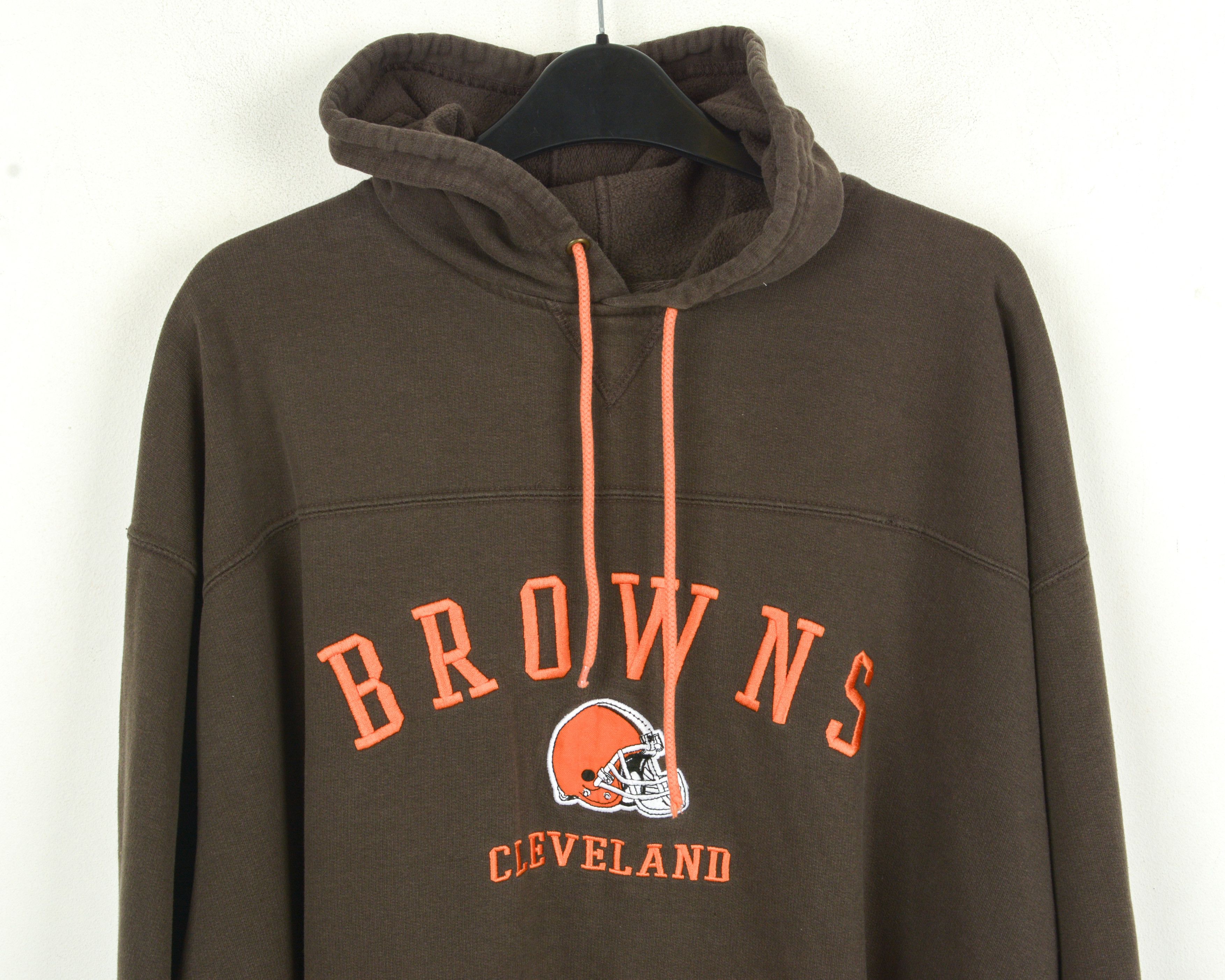 NFL Cleveland Browns Women 2XL Hoodie Sweatshirt Pullover Jumper Size XXL / US 16-18 / IT 52-54 - 2 Thumbnail